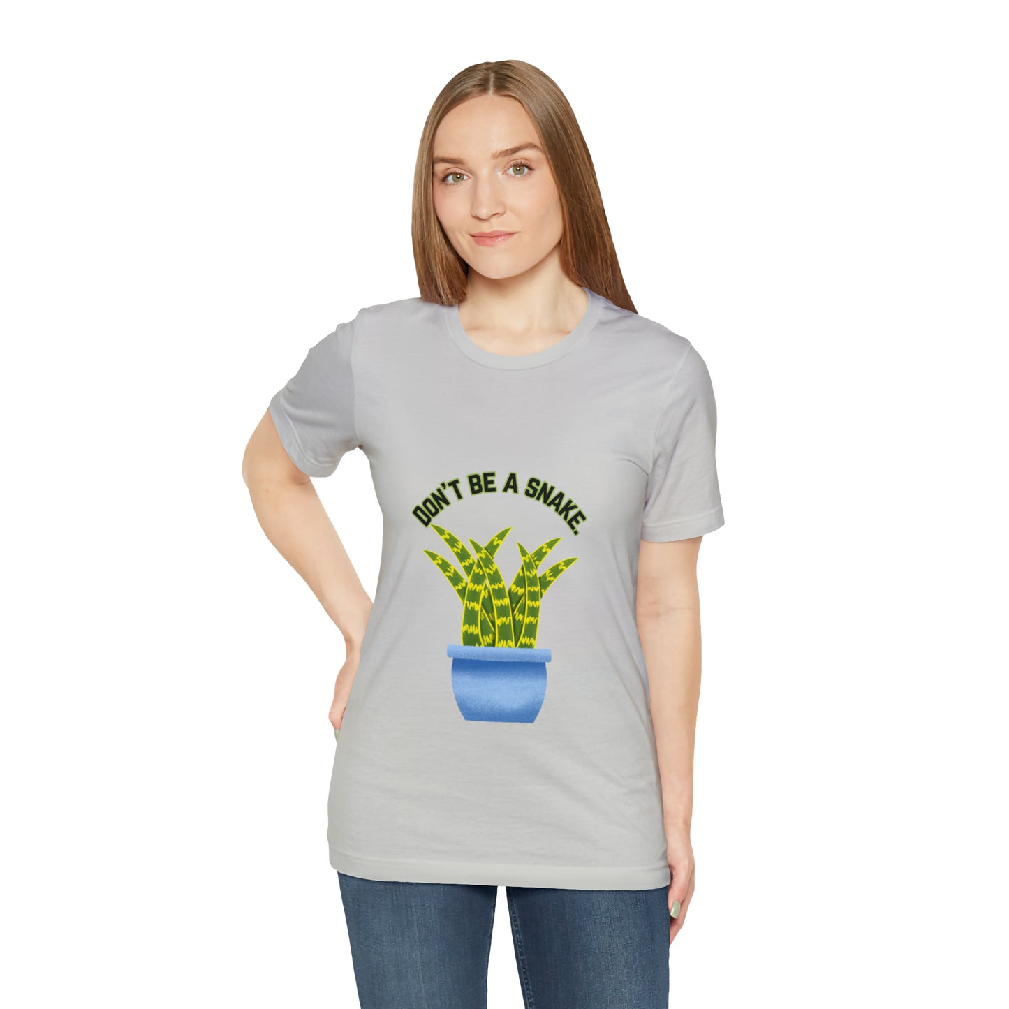Don't Be A Snake Unisex Jersey Tee