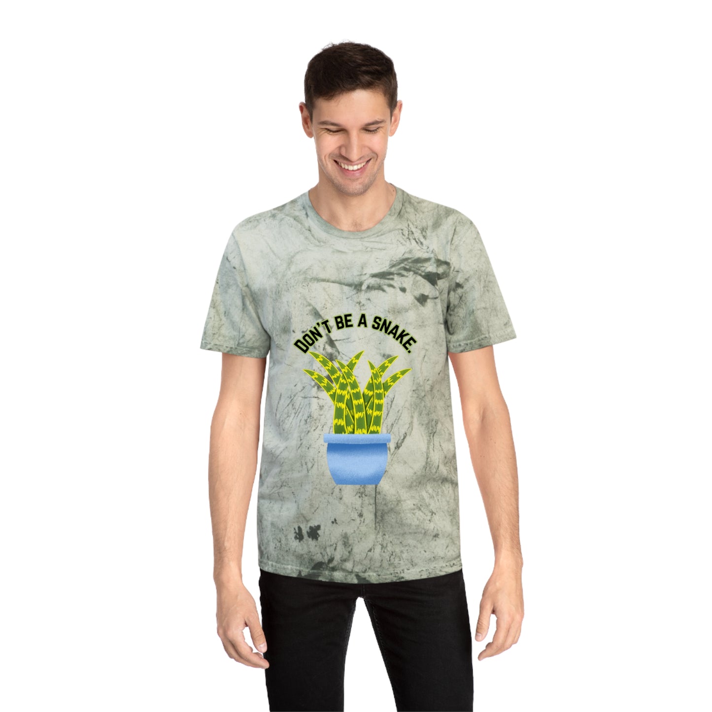 Don't Be A Snake Unisex Color Blast T-Shirt