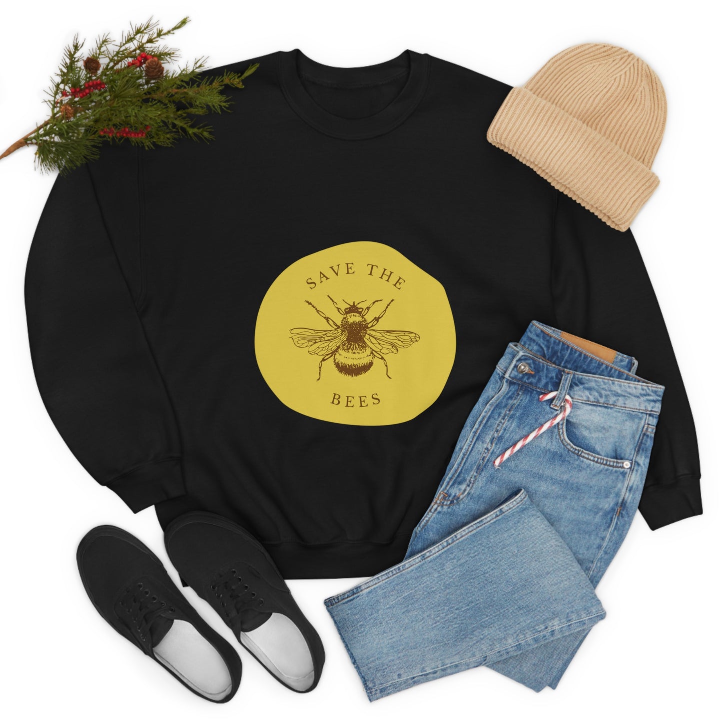 Save The Bees Unisex Crewneck