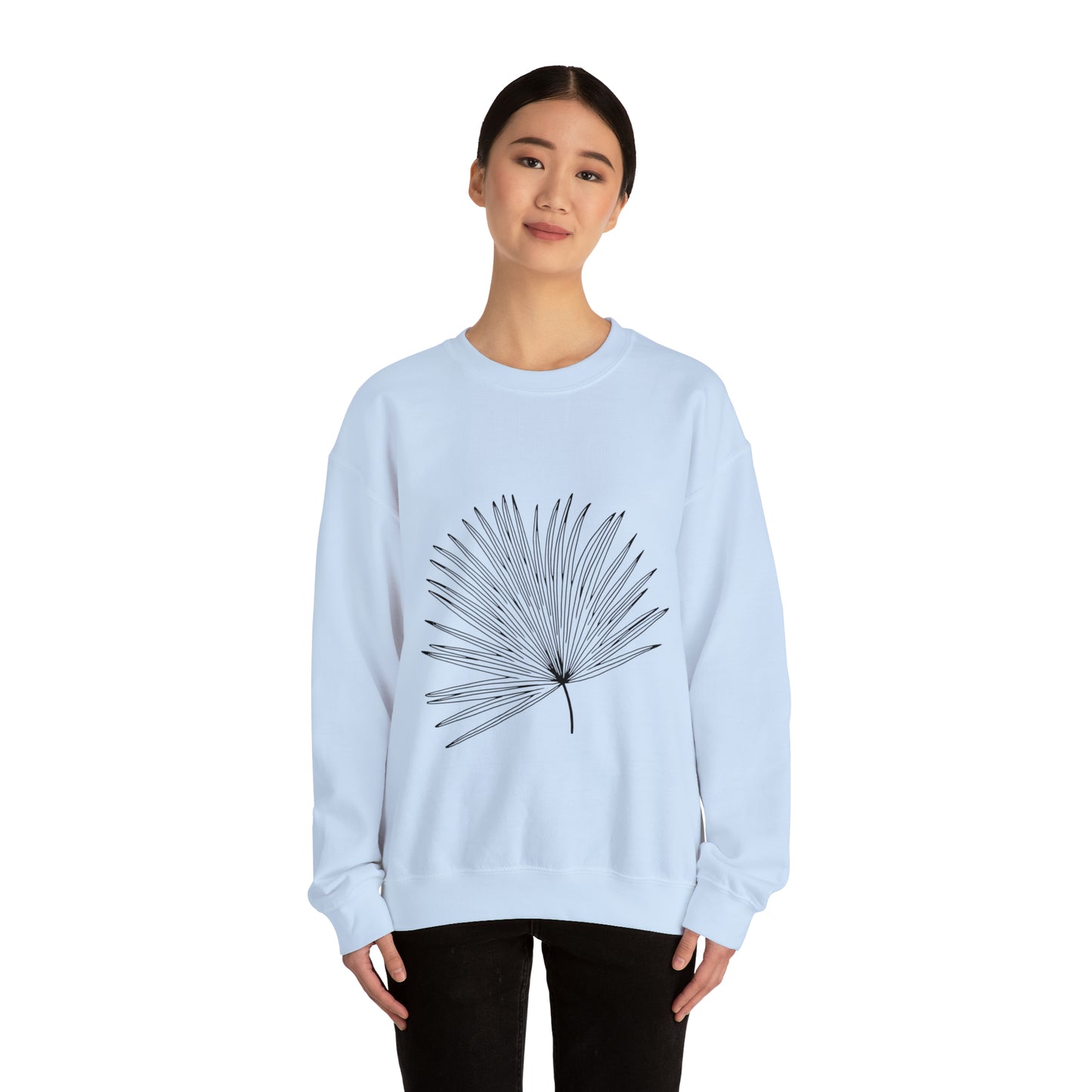 Palm Leaf Unisex Crewneck Sweatshirt