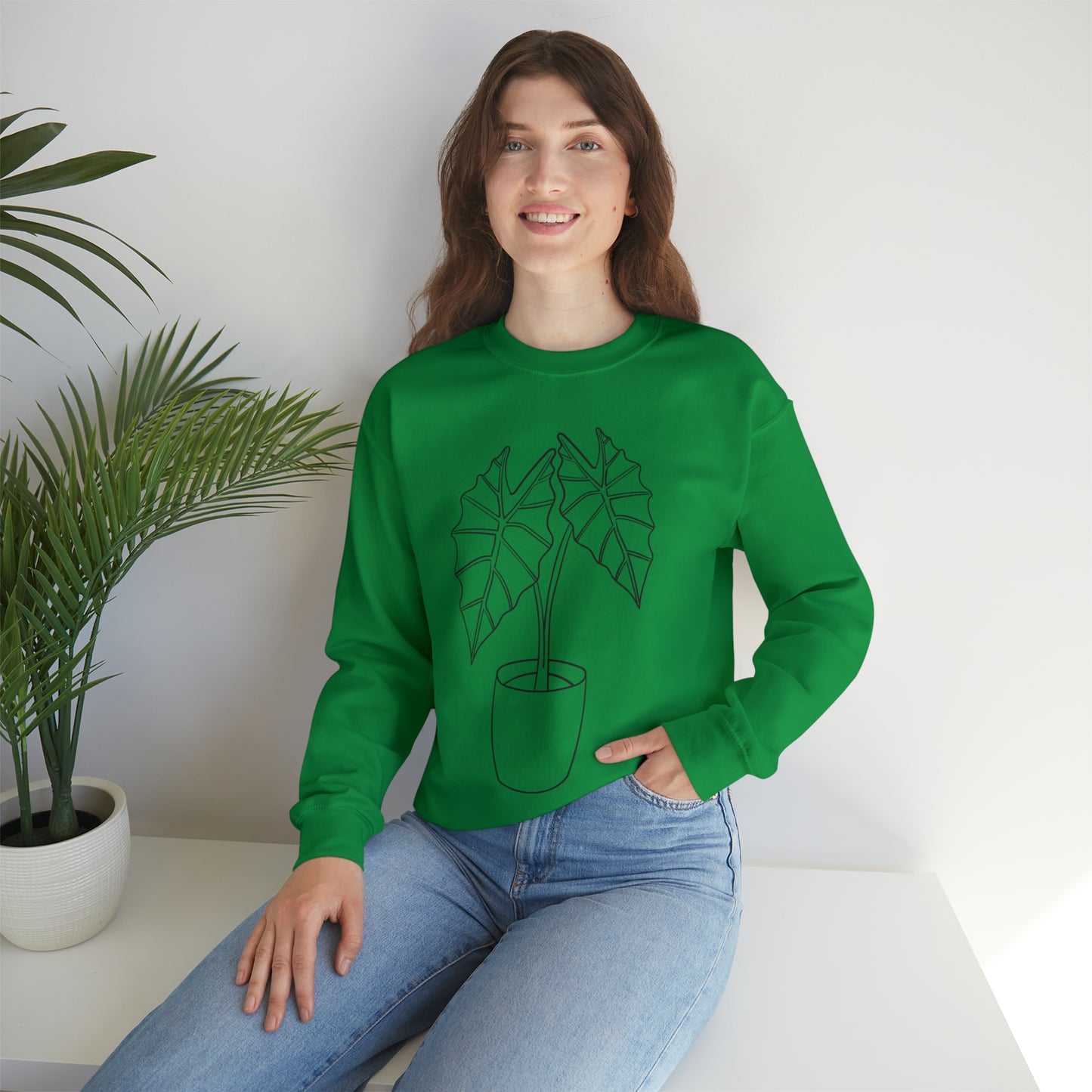 Alocasia Unisex Crewneck Sweatshirt