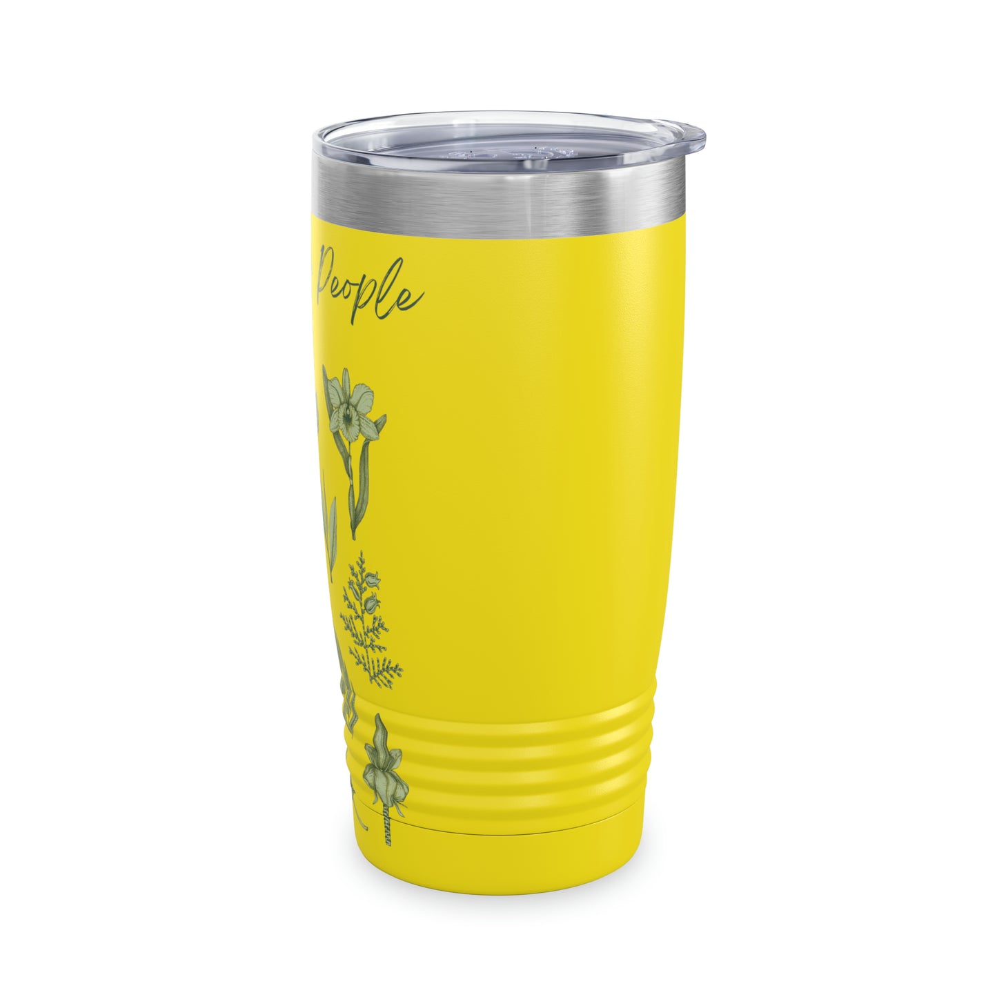 Plants Over People Ringneck Tumbler, 20oz