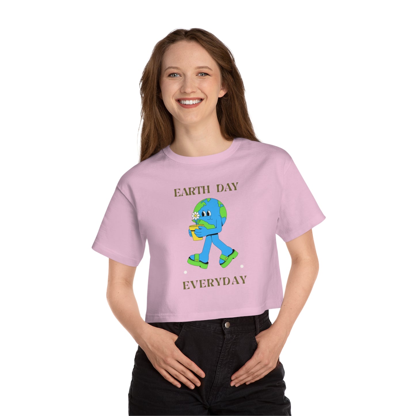 Earth Day Everyday Champion Women's Cropped T-Shirt