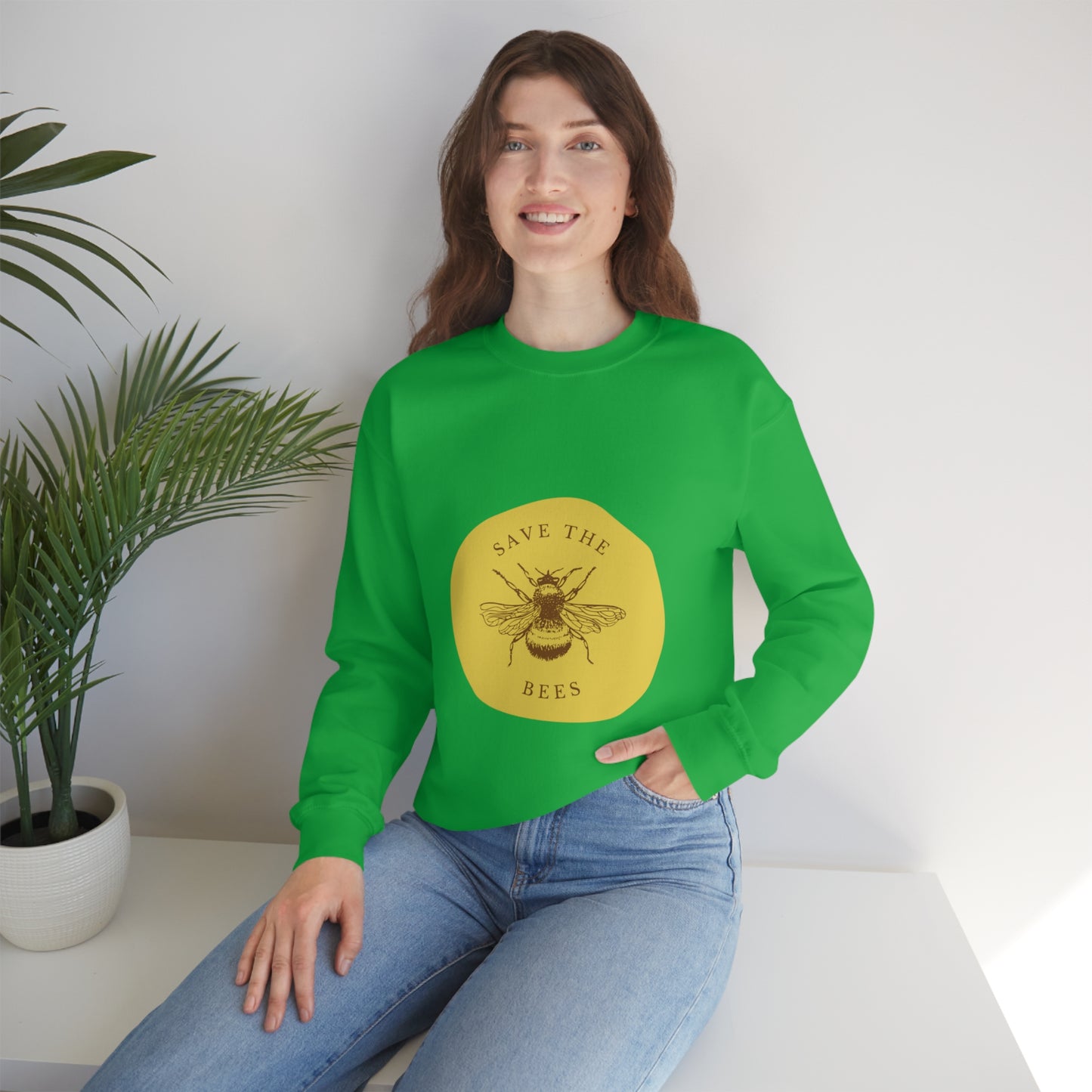 Save The Bees Unisex Crewneck
