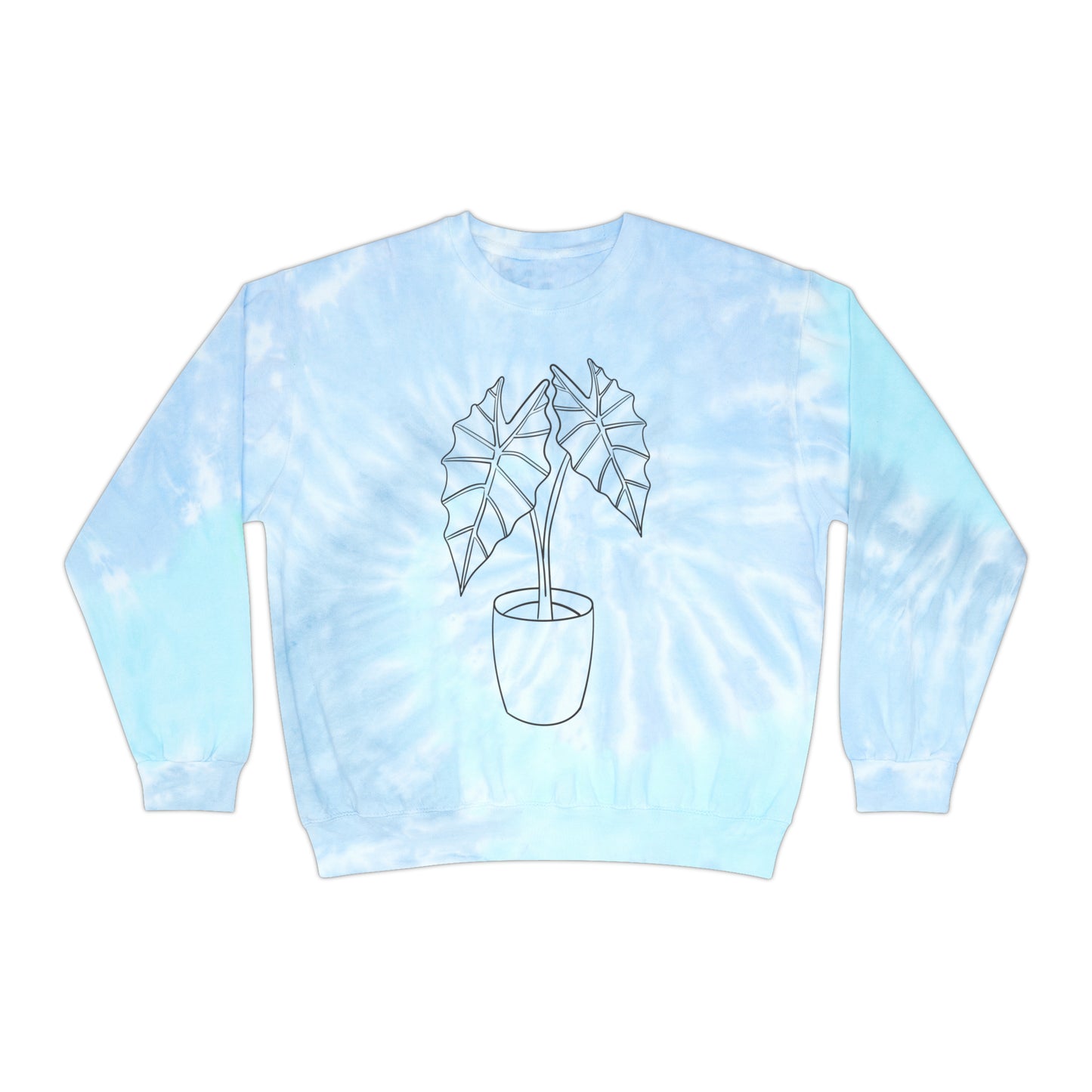 Alocasia Unisex Tie-Dye Crewneck