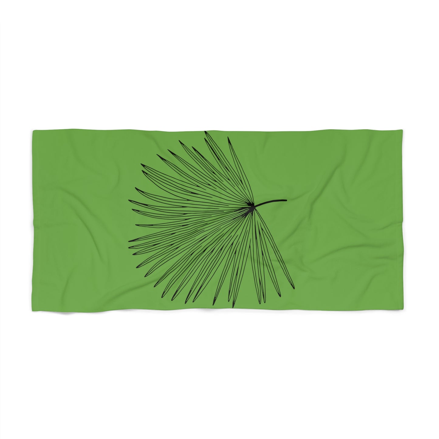Palm Leaf Beach Towel