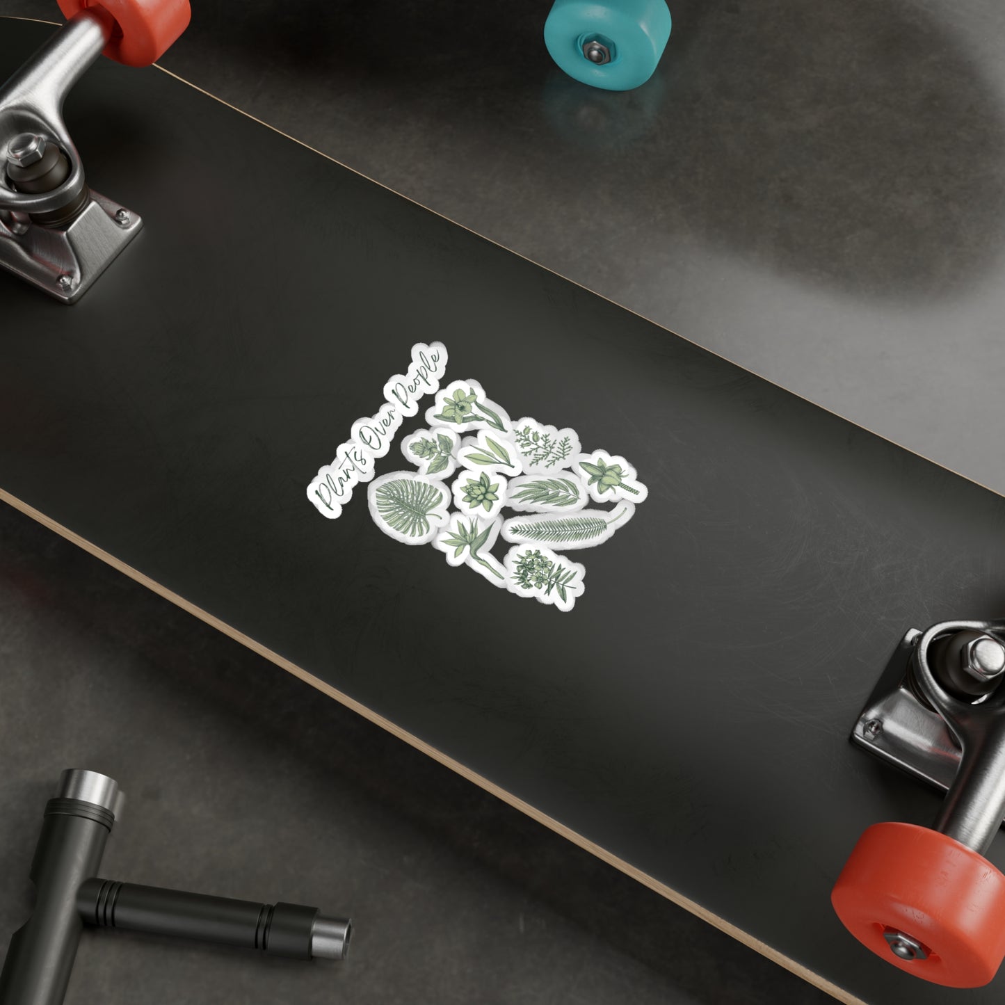 Plants Over People Vinyl Decals