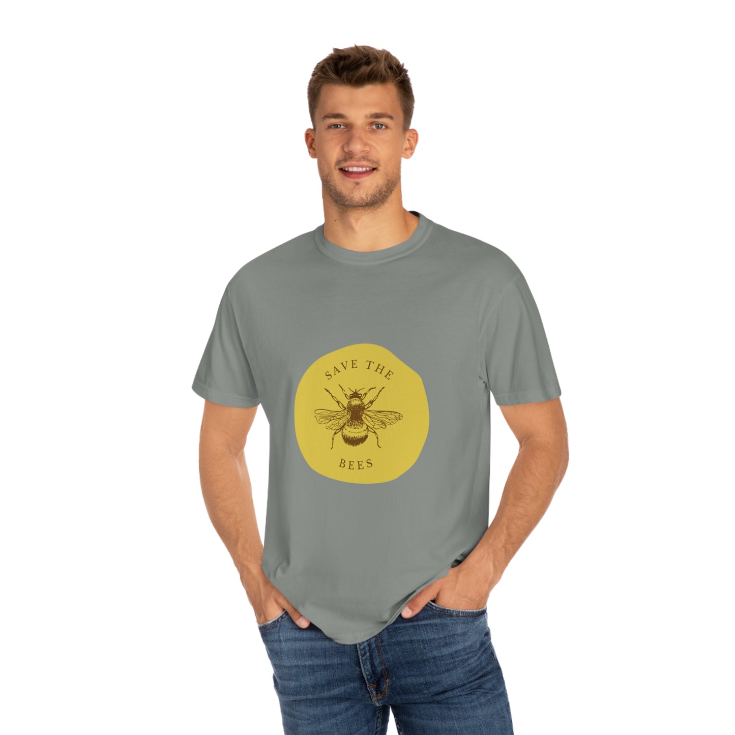 Save The Bees Unisex Garment-Dyed T-shirt
