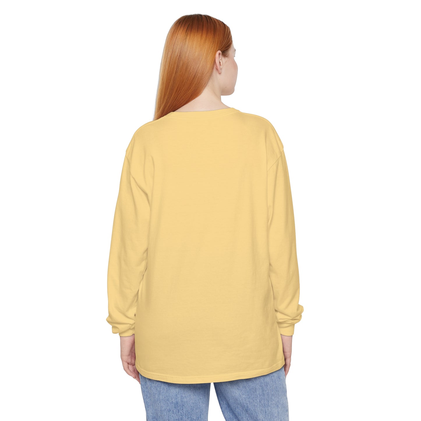 Save The Bees Unisex Garment-dyed Long Sleeve