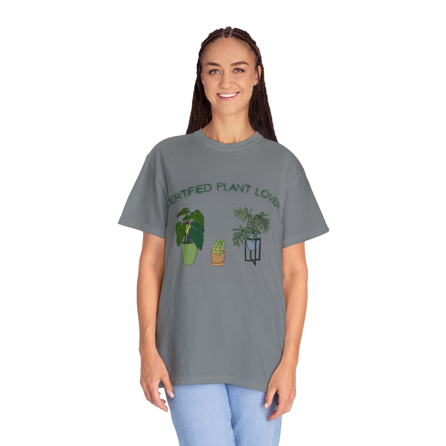 Certified Plant Lover Unisex Garment-Dyed T-shirt