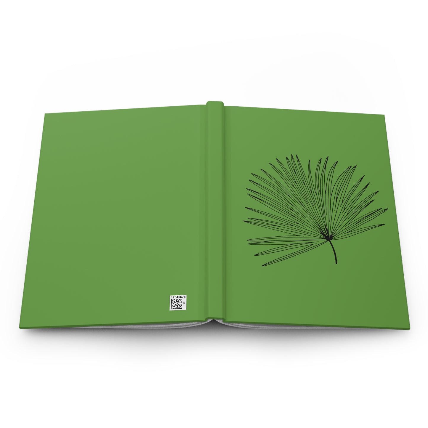 Palm Leaf Hardcover Journal Matte