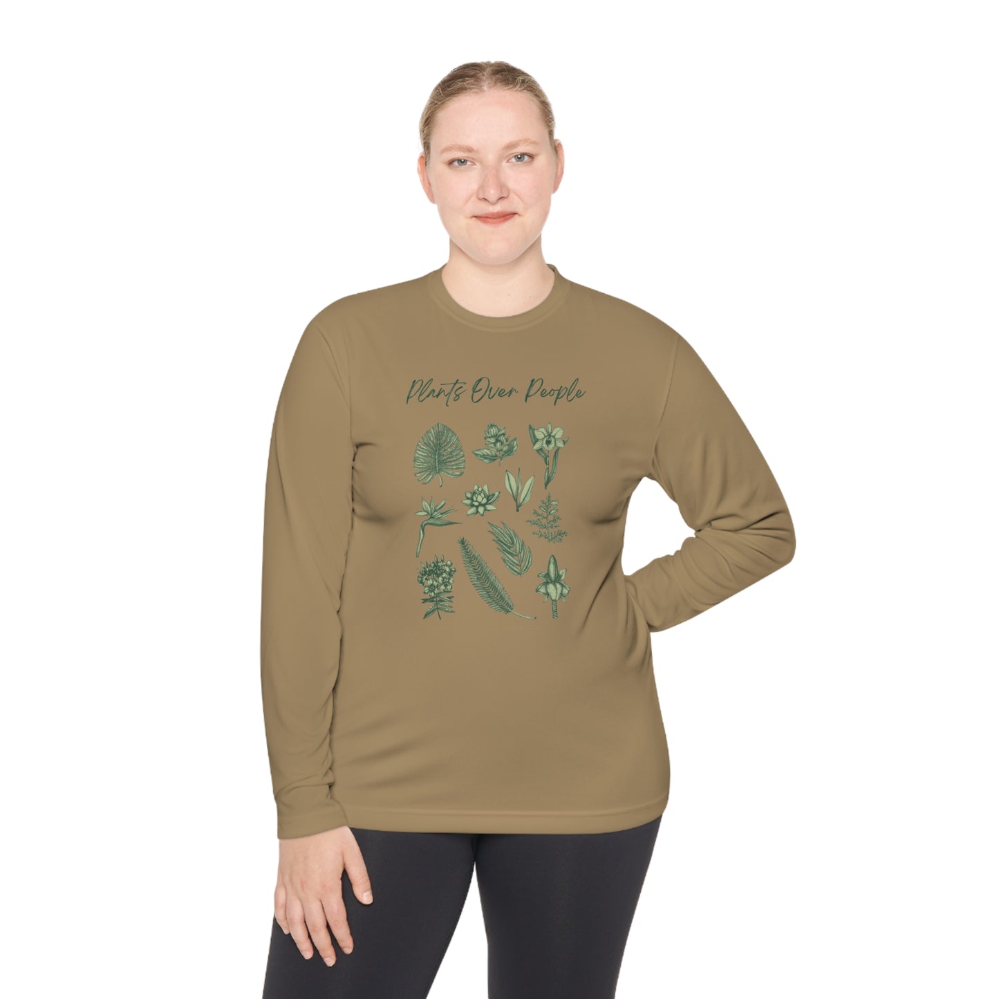 Plants Over People Unisex Lightweight Long Sleeve