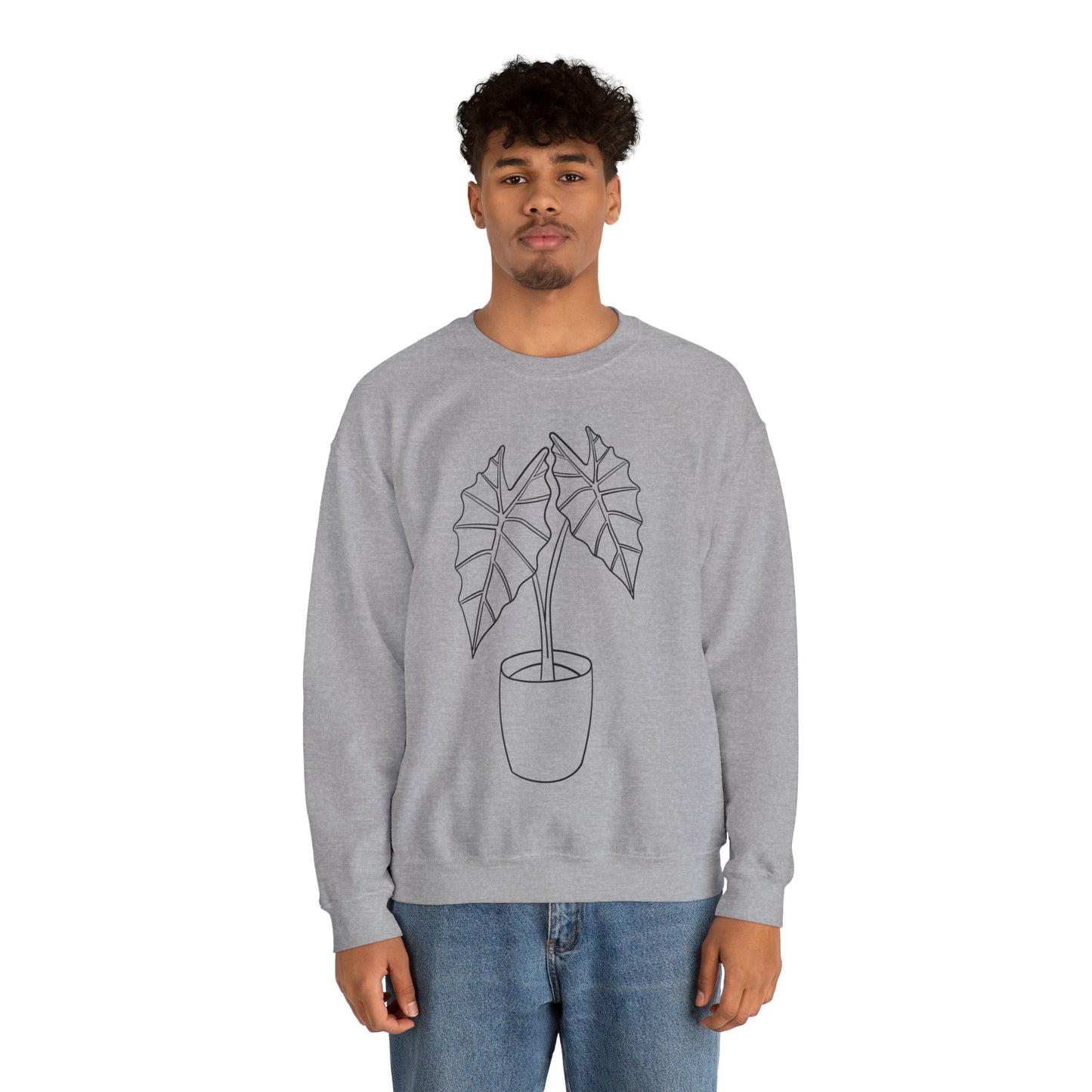 Alocasia Unisex Crewneck Sweatshirt