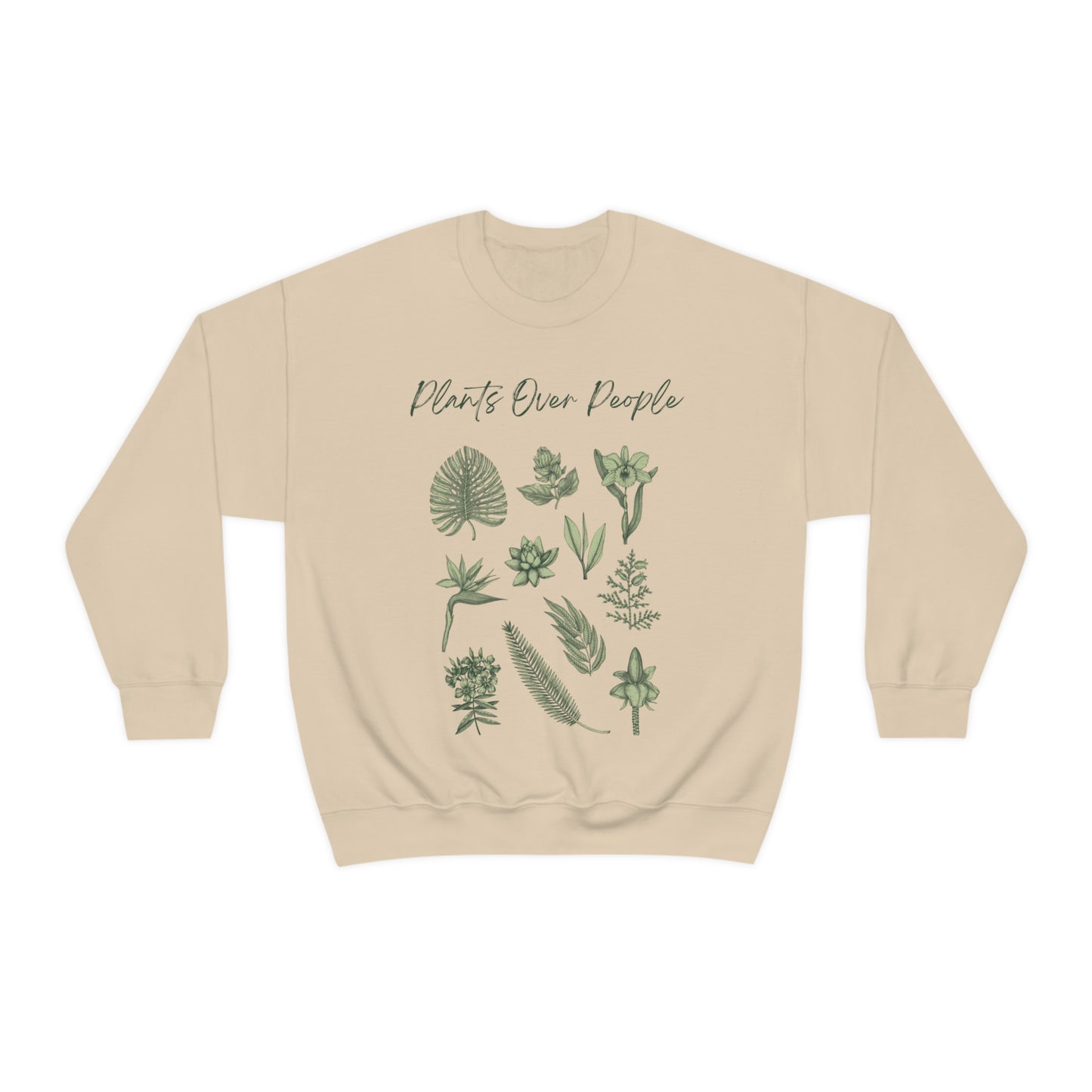 Plants Over People Unisex Crewneck