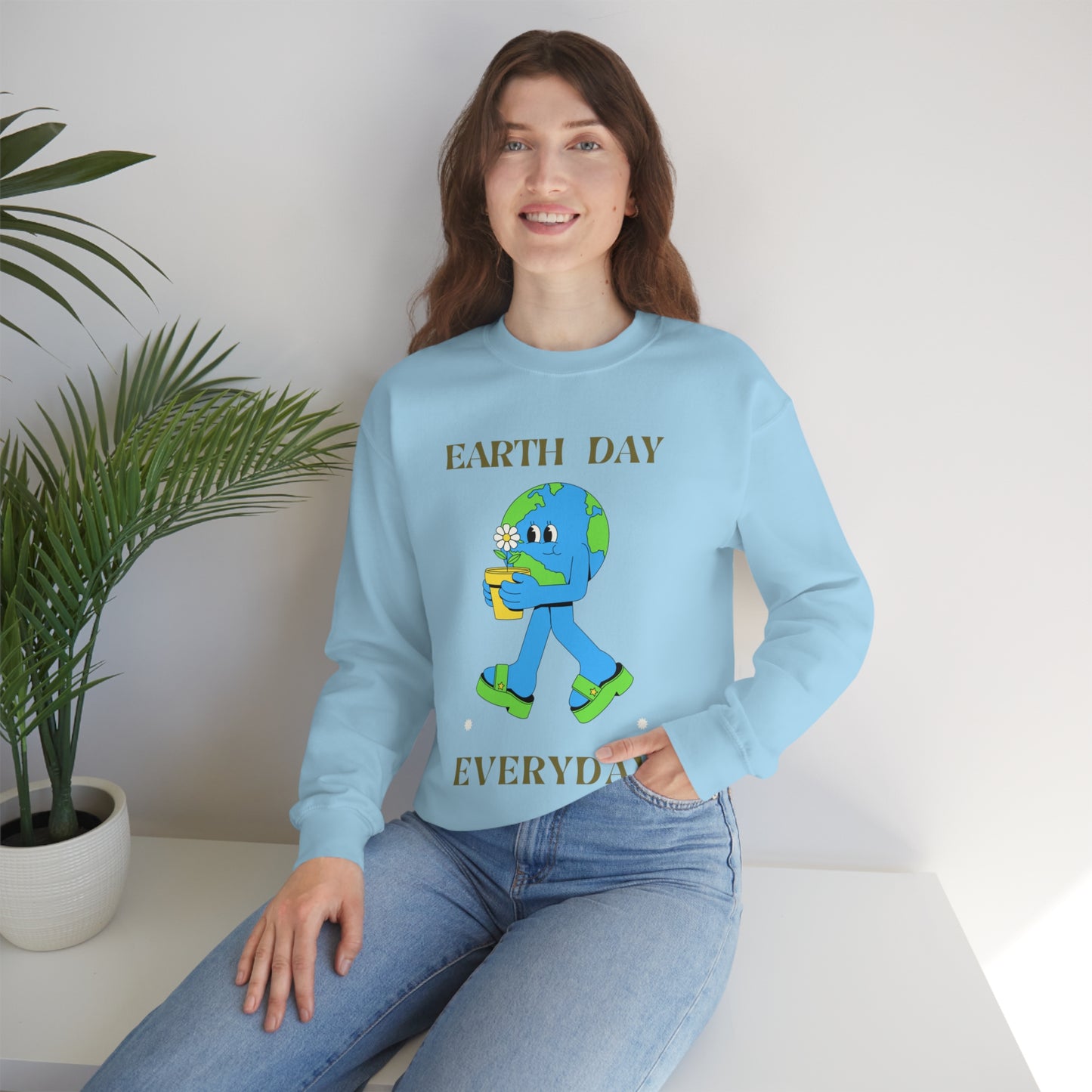 Earth Day Everyday Unisex Crewneck