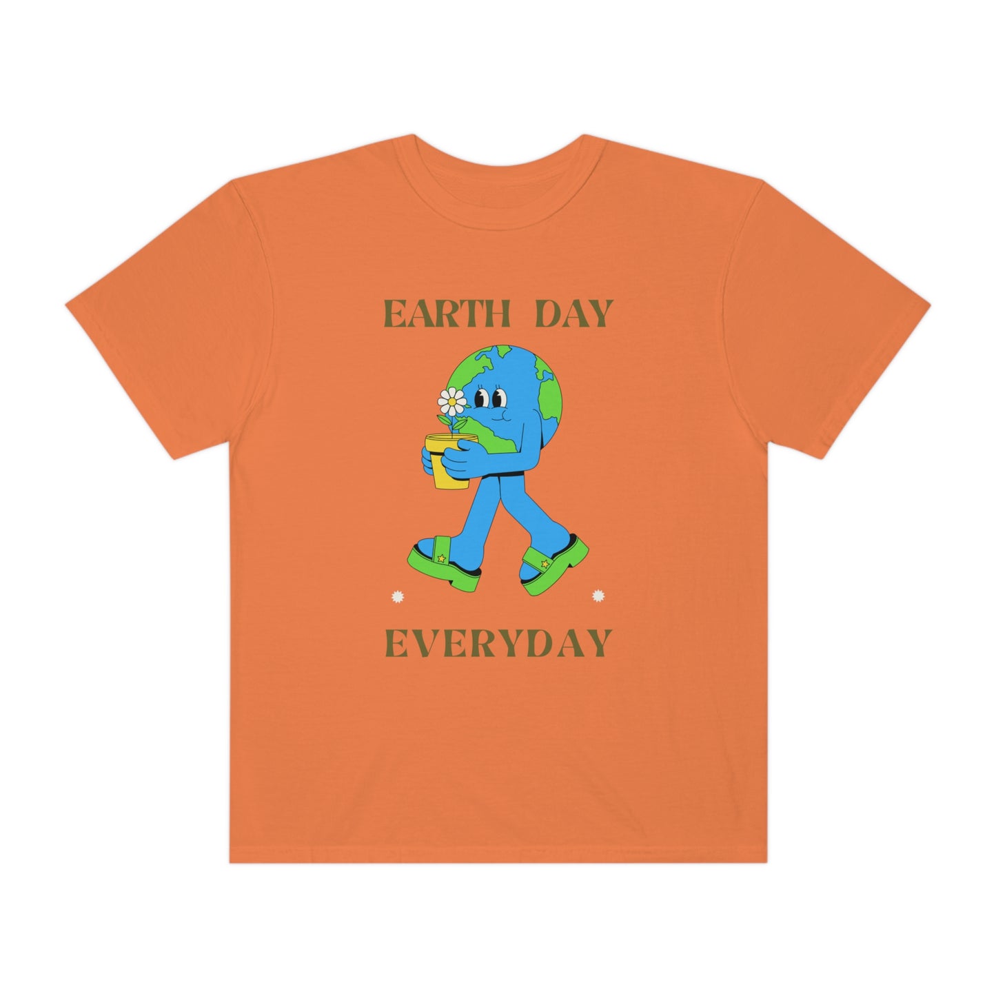Earth Day Everyday Unisex Garment-Dyed T-shirt