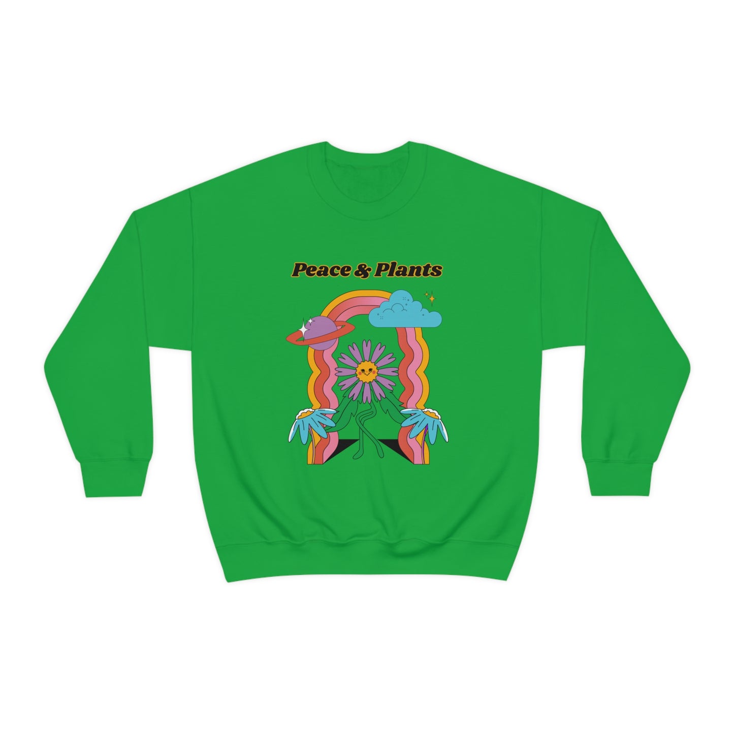 Peace & Plants Unisex Crewneck