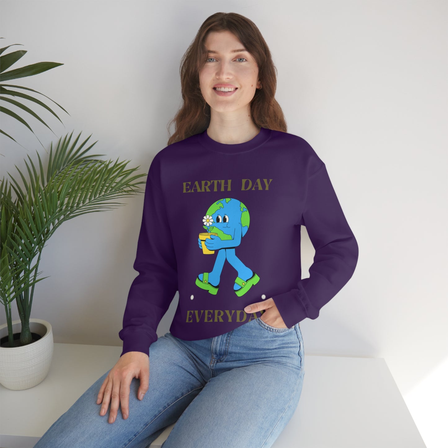 Earth Day Everyday Unisex Crewneck