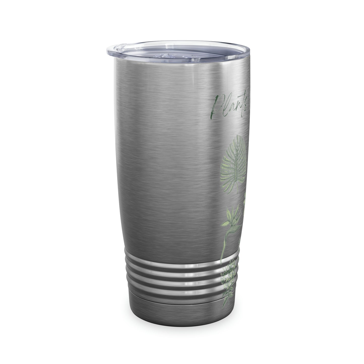 Plants Over People Ringneck Tumbler, 20oz