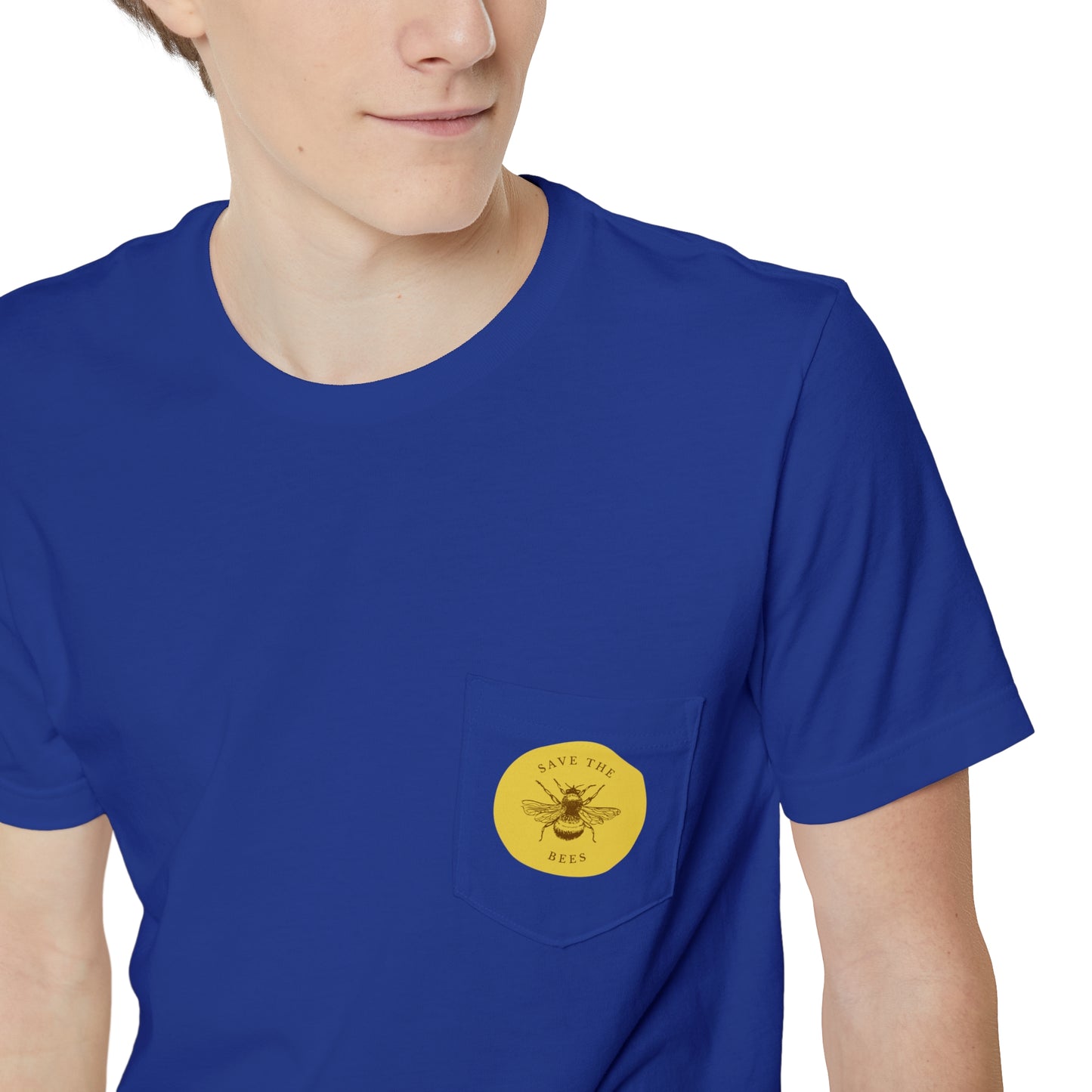 Save The Bees Unisex Pocket Tee