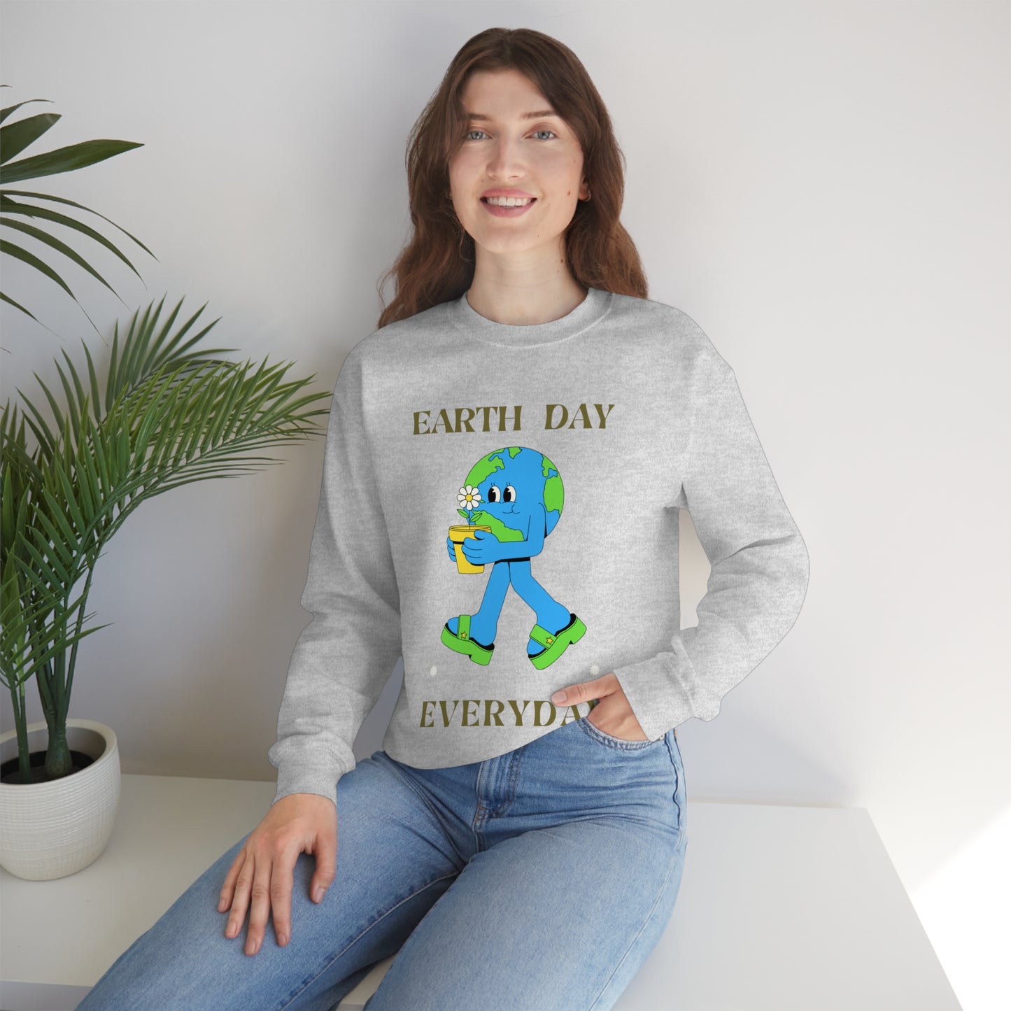 Earth Day Everyday Unisex Crewneck