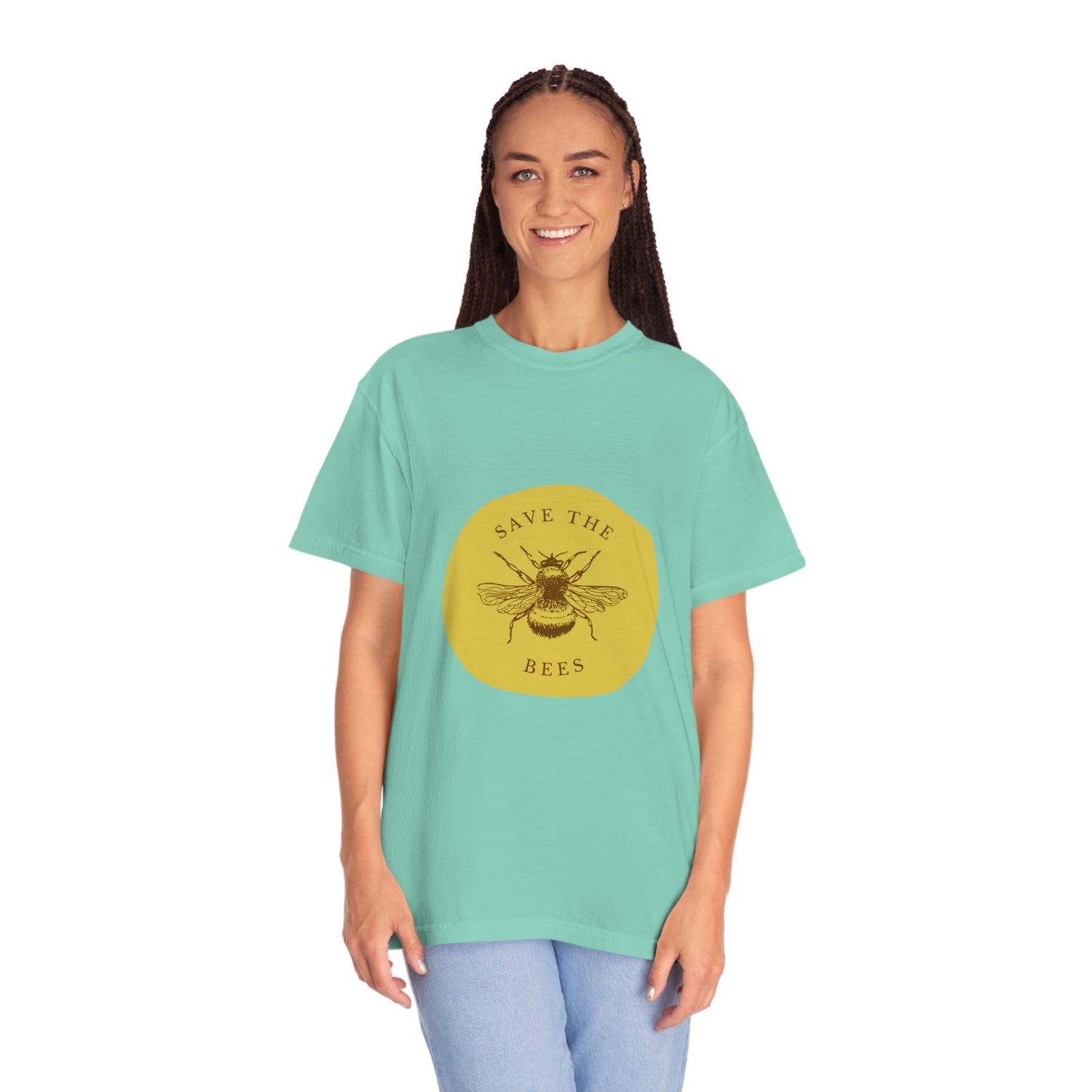 Save The Bees Unisex Garment-Dyed T-shirt