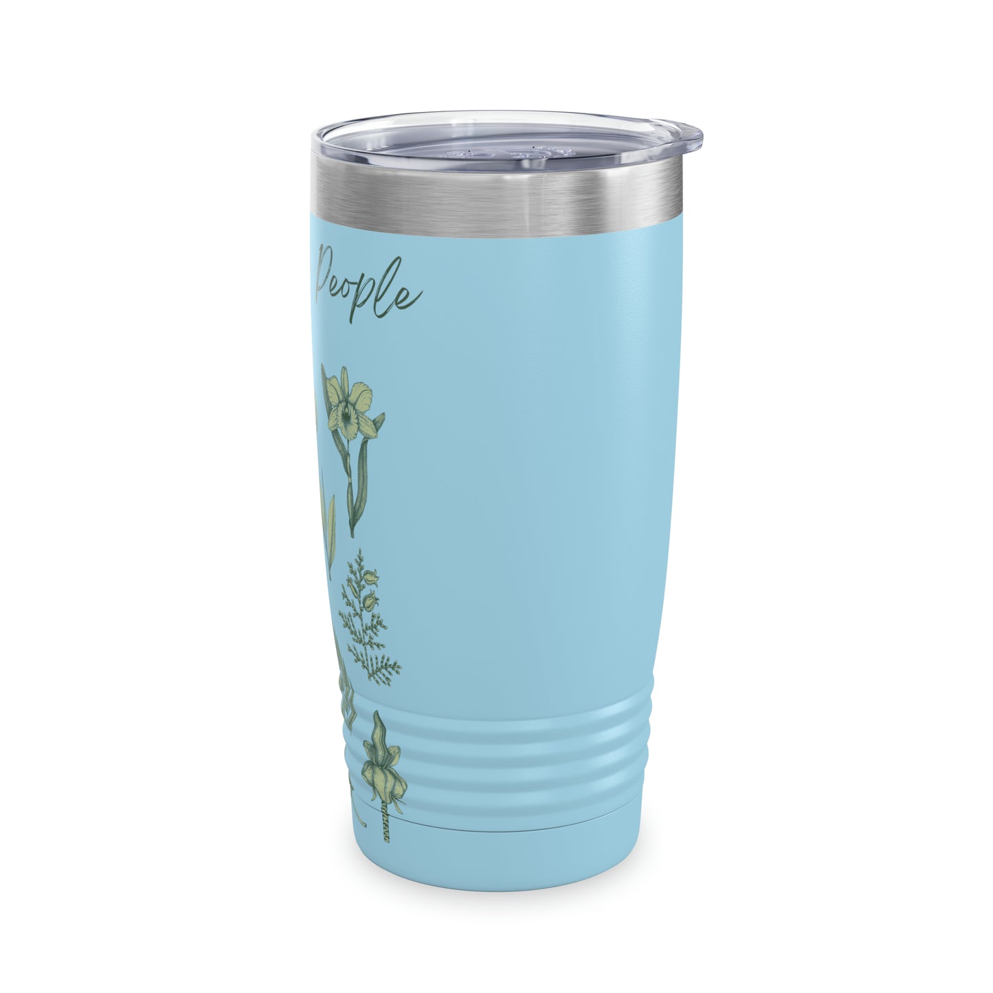 Plants Over People Ringneck Tumbler, 20oz