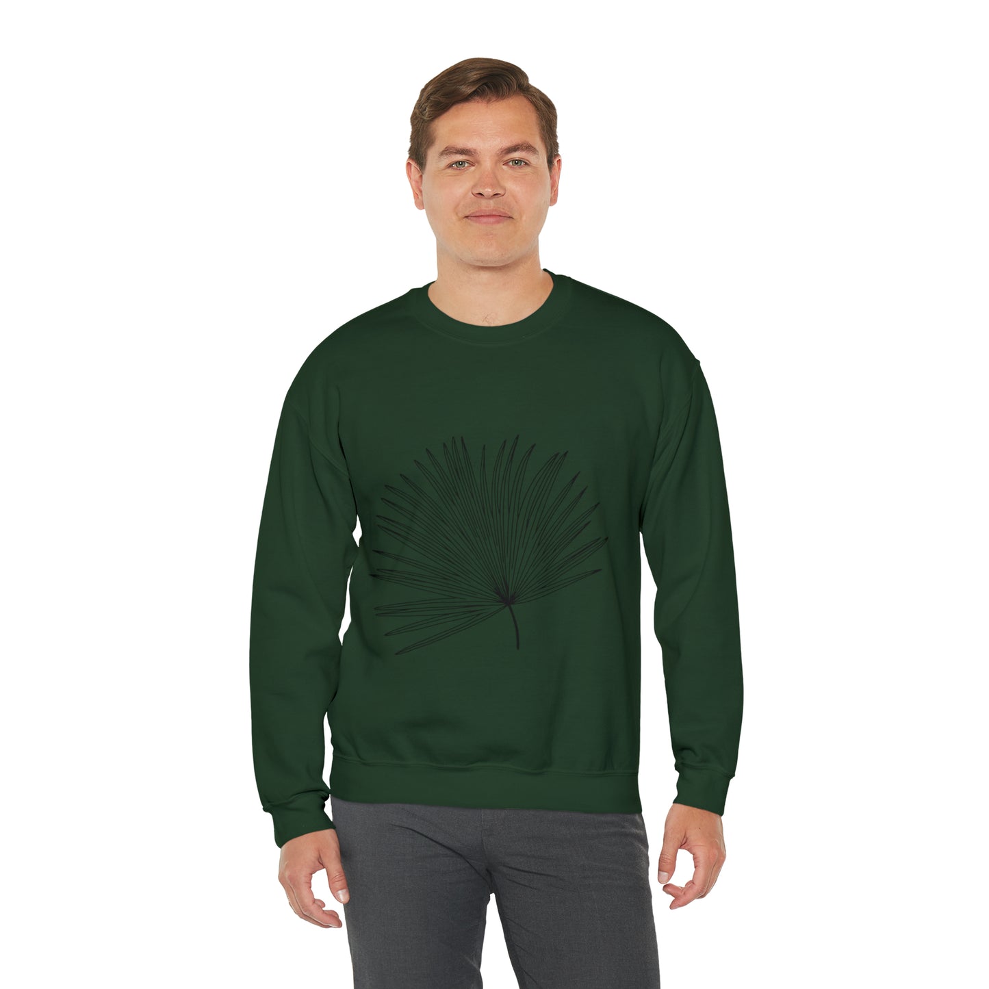 Palm Leaf Unisex Crewneck Sweatshirt