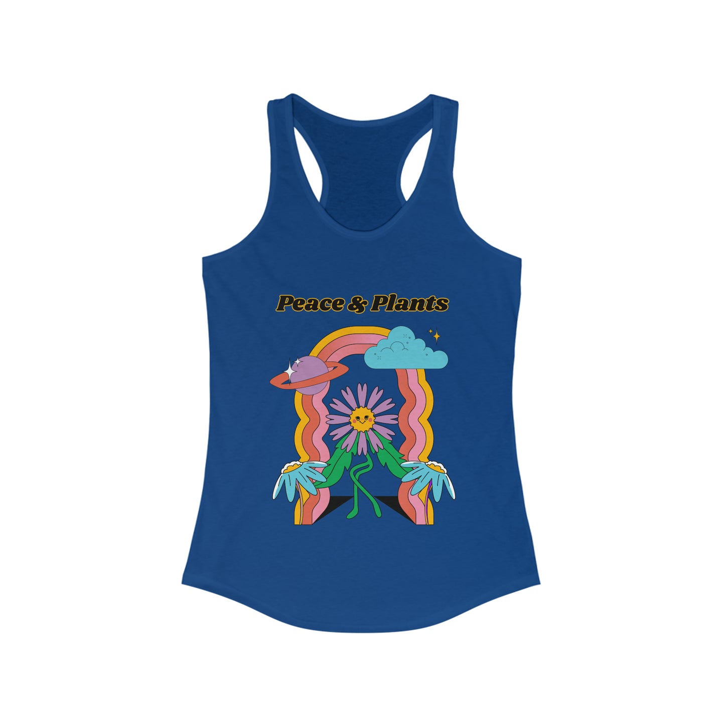 Peace & Plants Women's Racerback Tank
