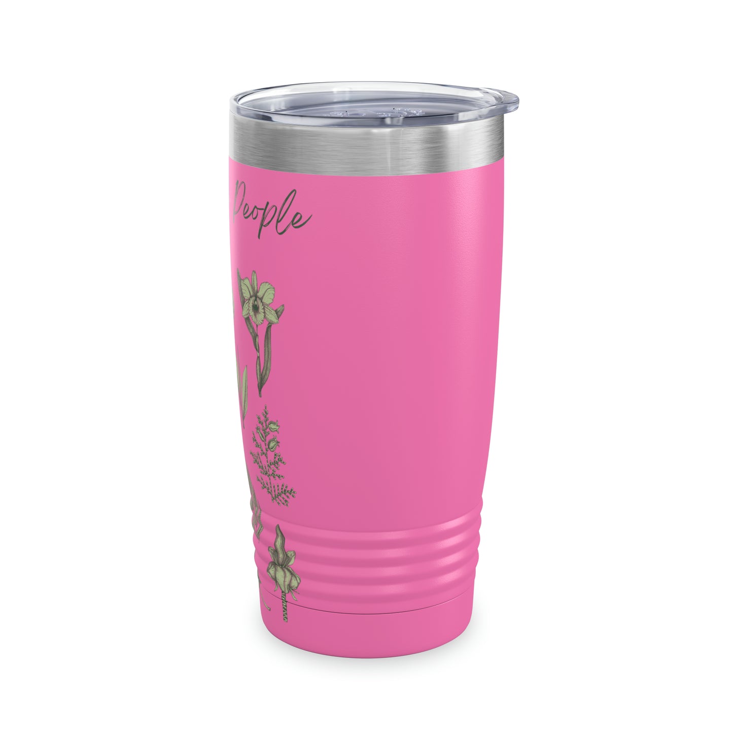 Plants Over People Ringneck Tumbler, 20oz