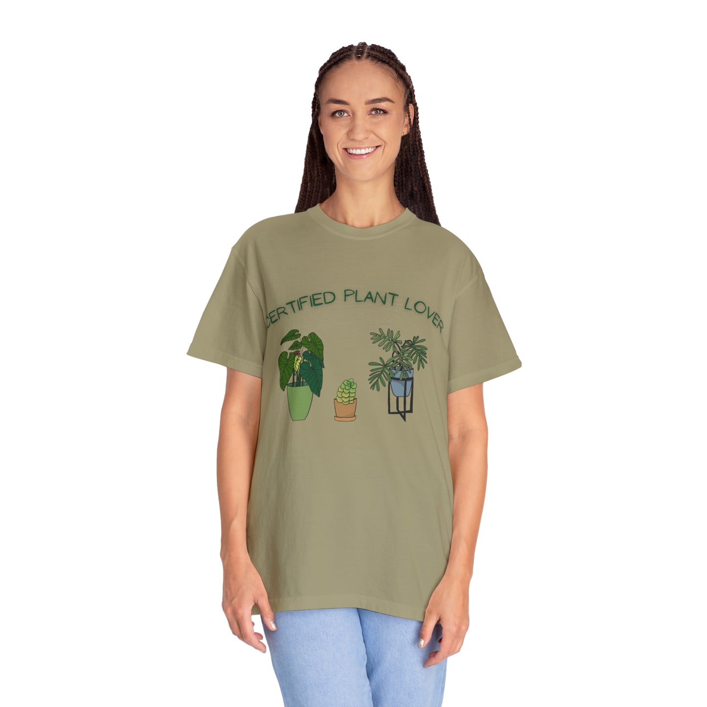 Certified Plant Lover Unisex Garment-Dyed T-shirt