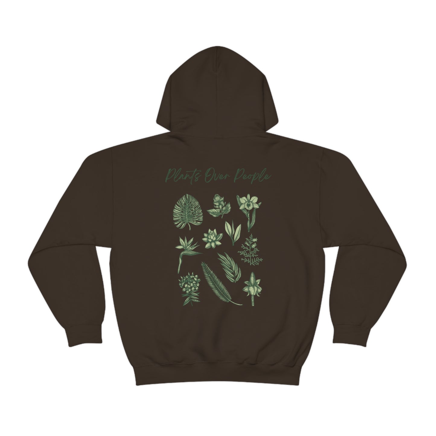 Plants Over People Unisex Hooded Sweatshirt