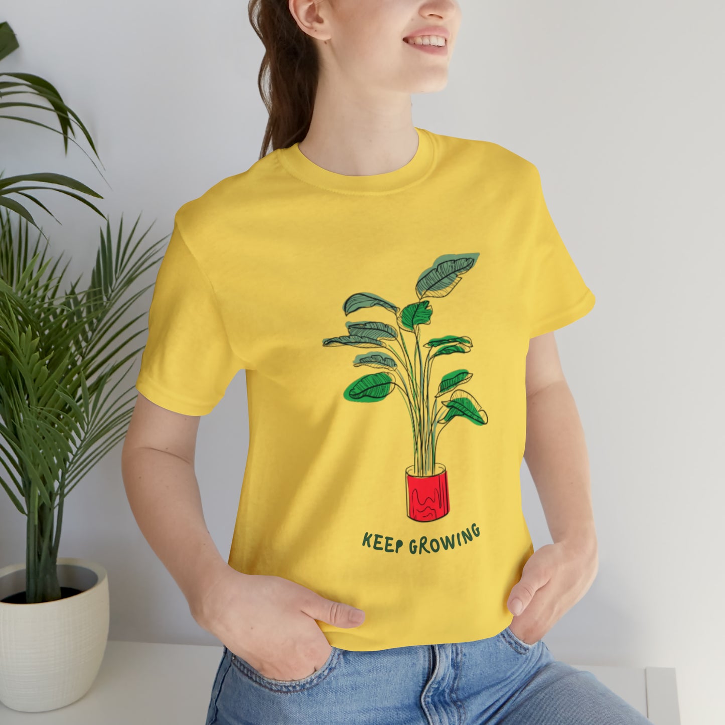 Keep Growing Unisex Jersey Short Sleeve