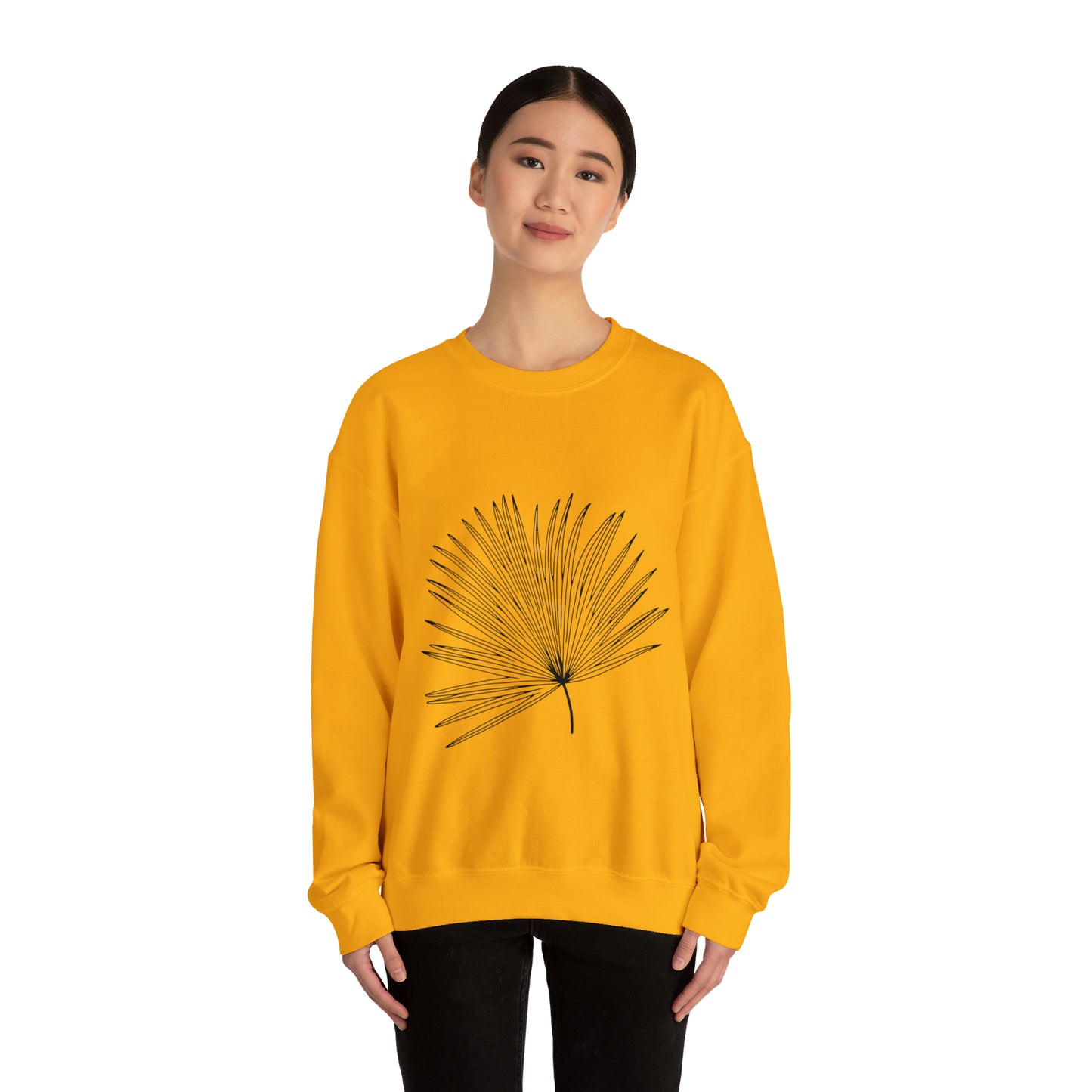 Palm Leaf Unisex Crewneck Sweatshirt