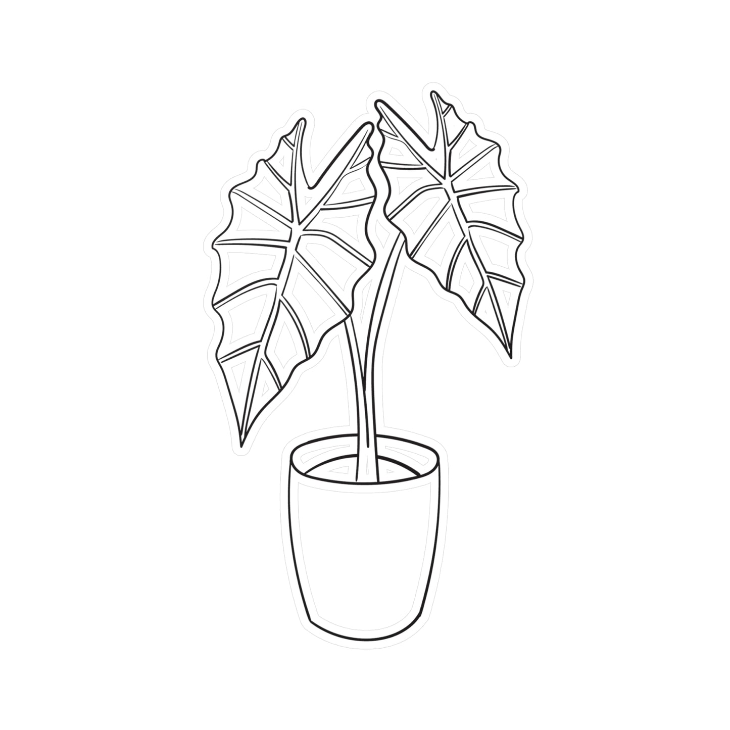Alocasia Vinyl Decals