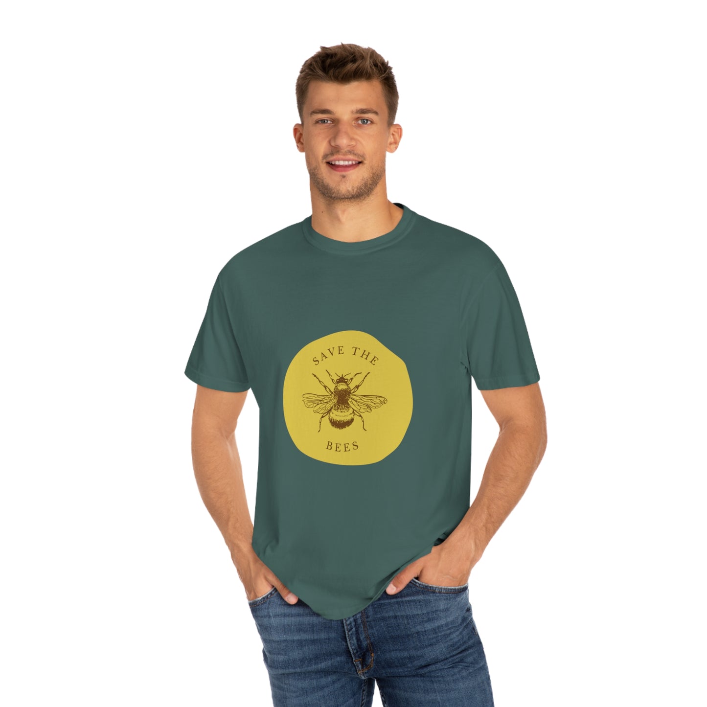 Save The Bees Unisex Garment-Dyed T-shirt