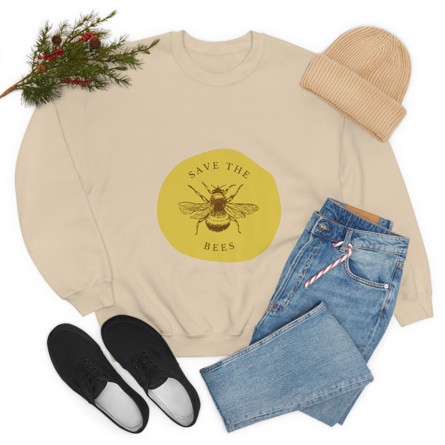 Save The Bees Unisex Crewneck