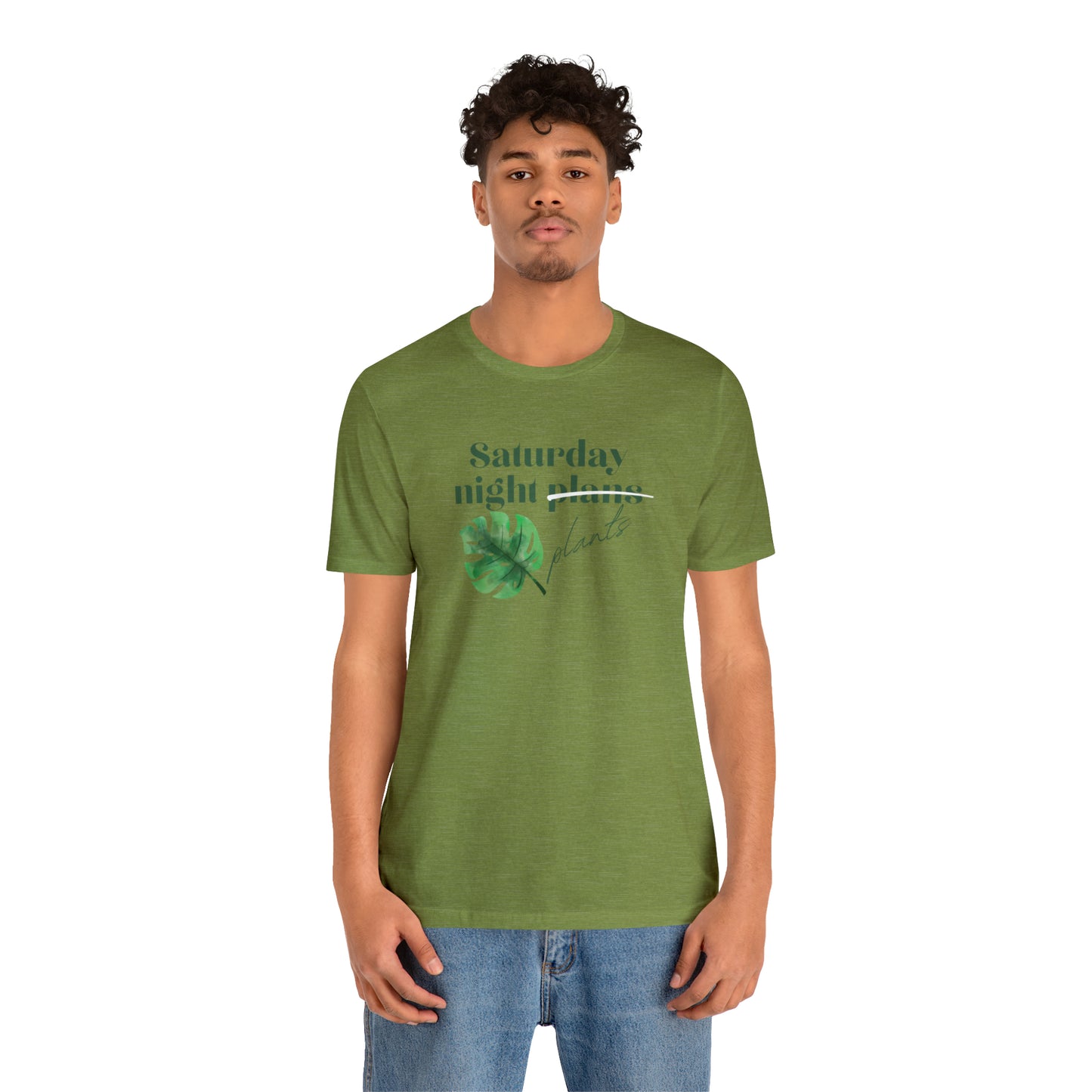 Saturday Night Plants Unisex Jersey Short Sleeve
