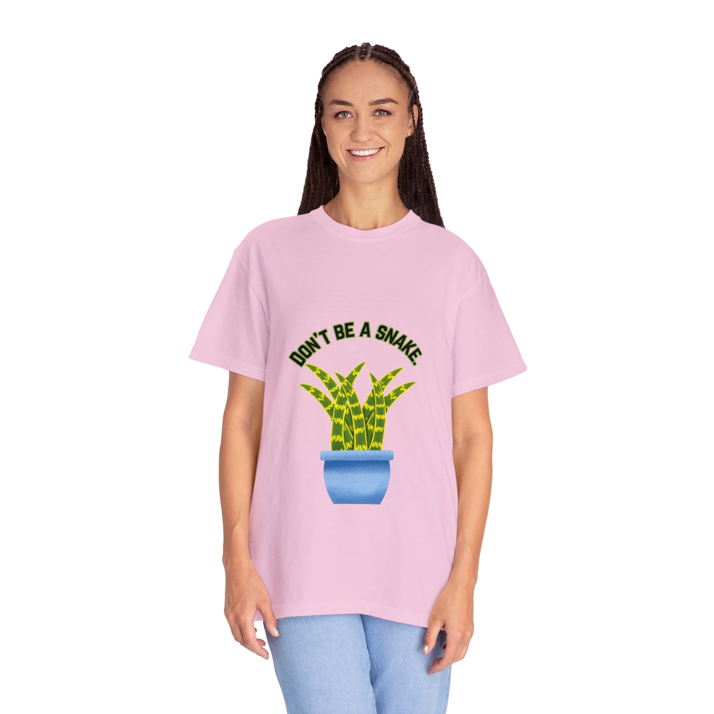 Don't Be A Snake Unisex Garment-Dyed T-shirt