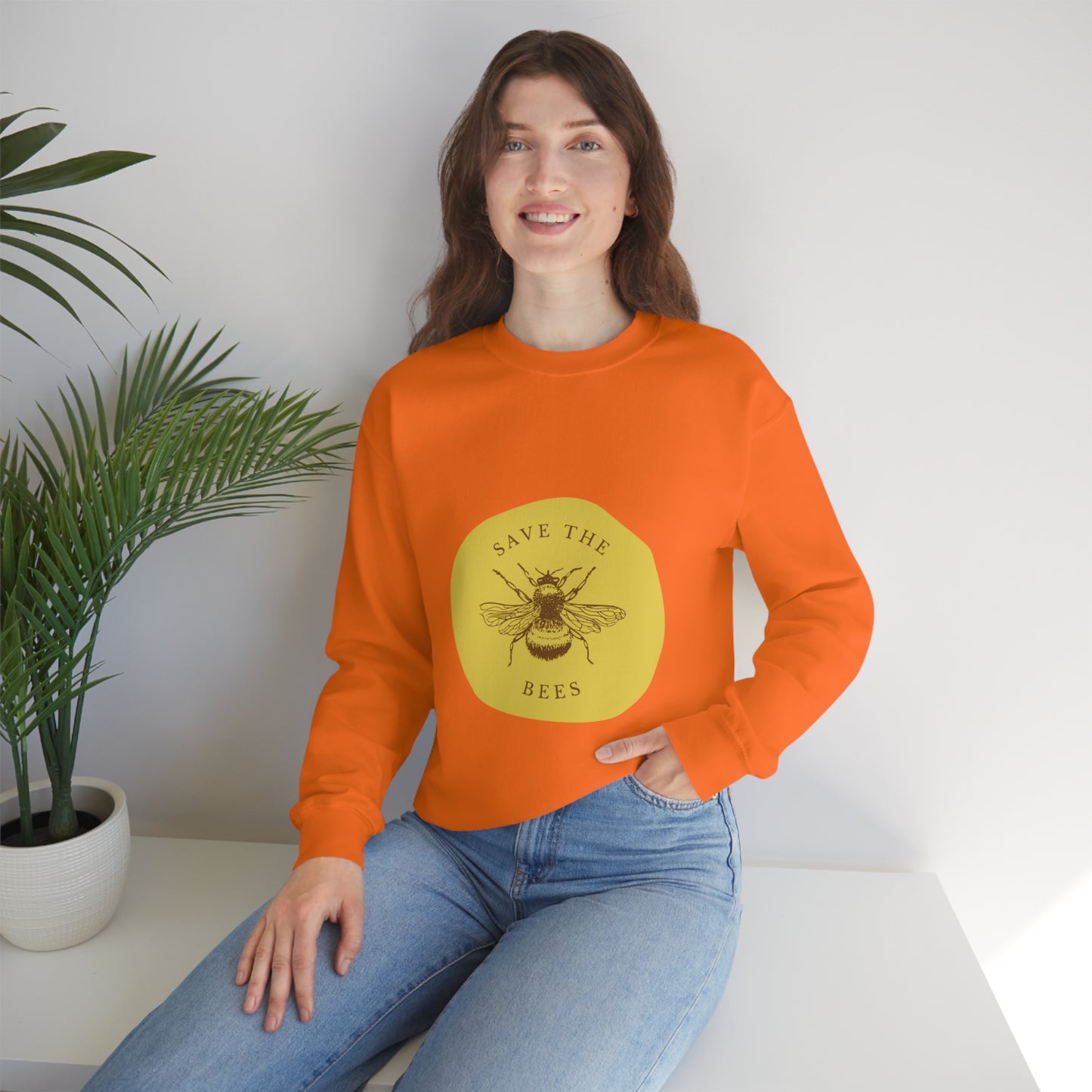 Save The Bees Unisex Crewneck
