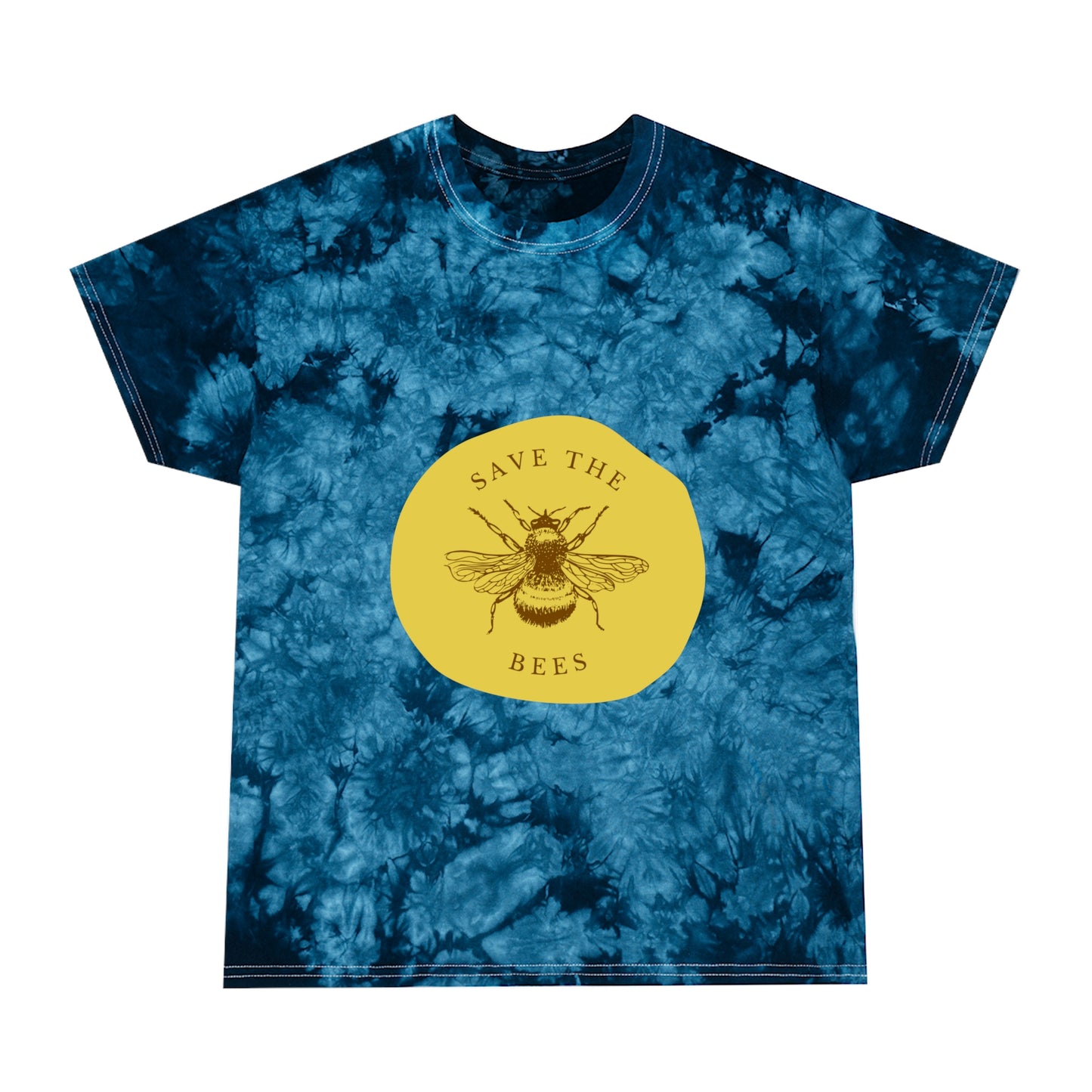Save The Bees Tie-Dye Tee, Crystal