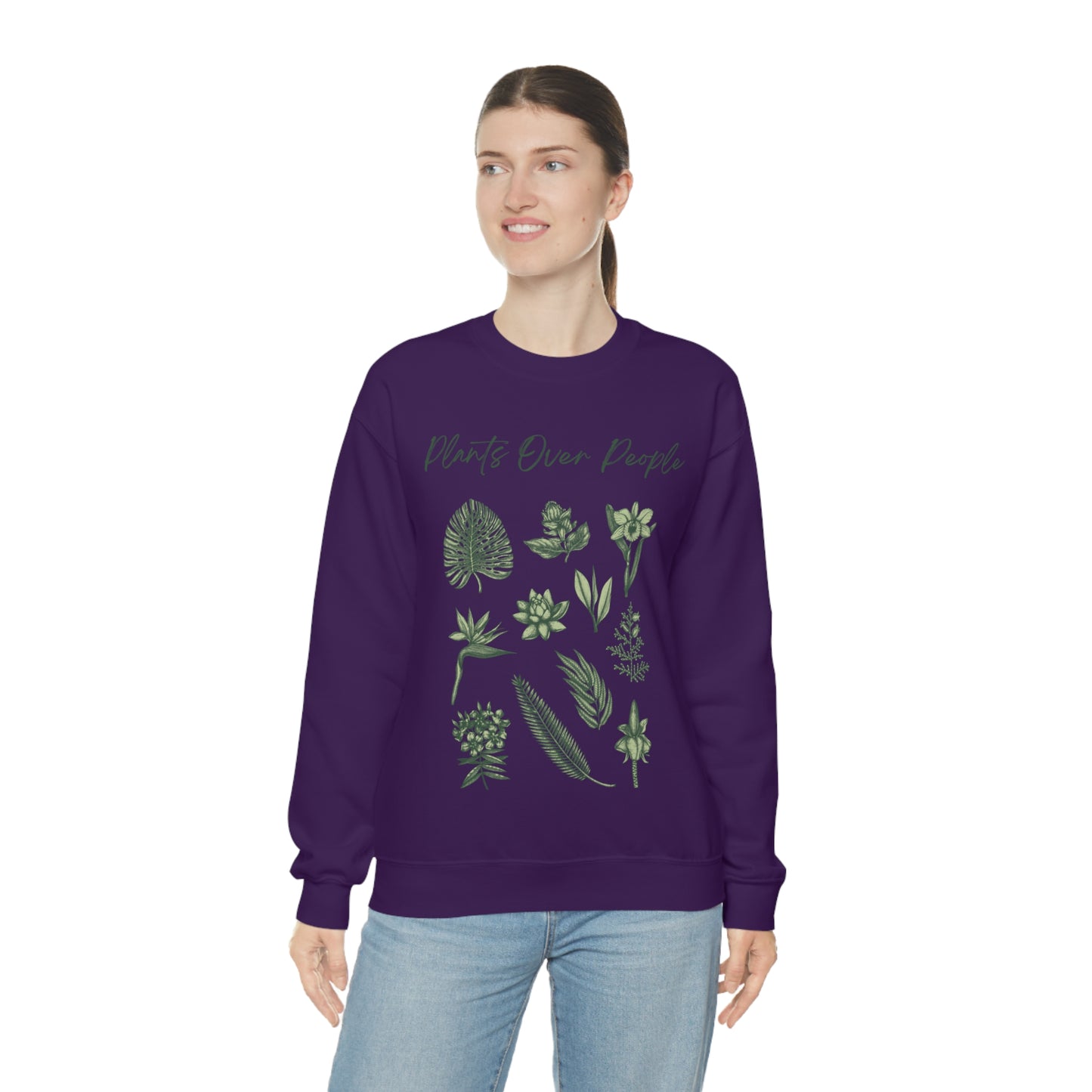 Plants Over People Unisex Crewneck