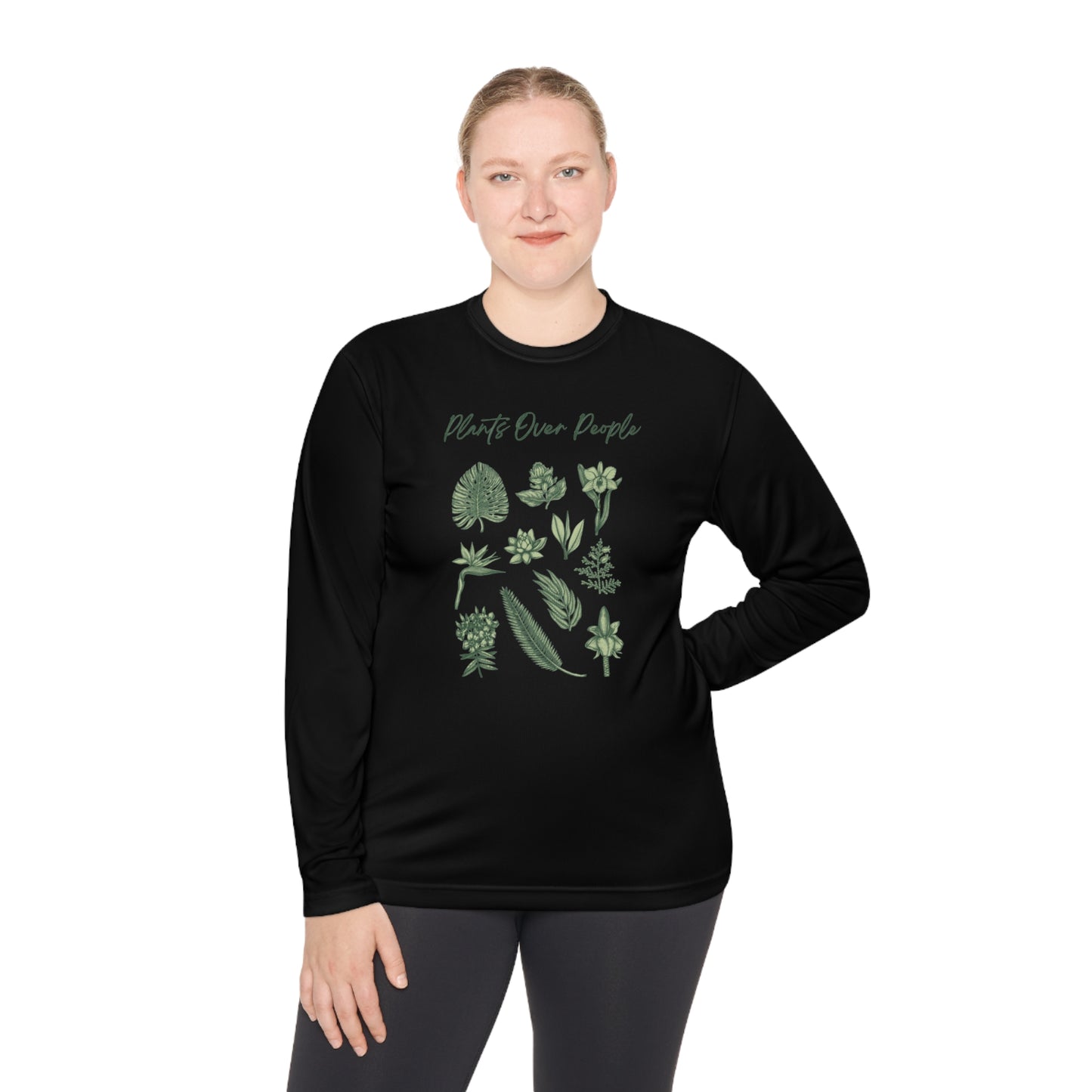 Plants Over People Unisex Lightweight Long Sleeve