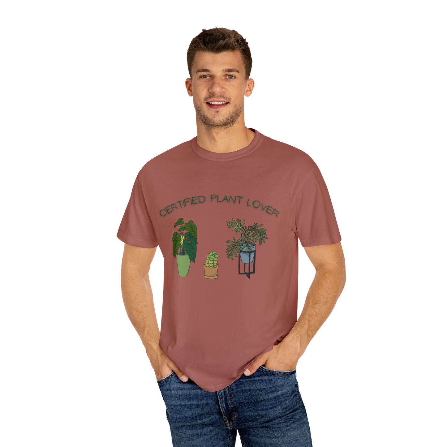 Certified Plant Lover Unisex Garment-Dyed T-shirt