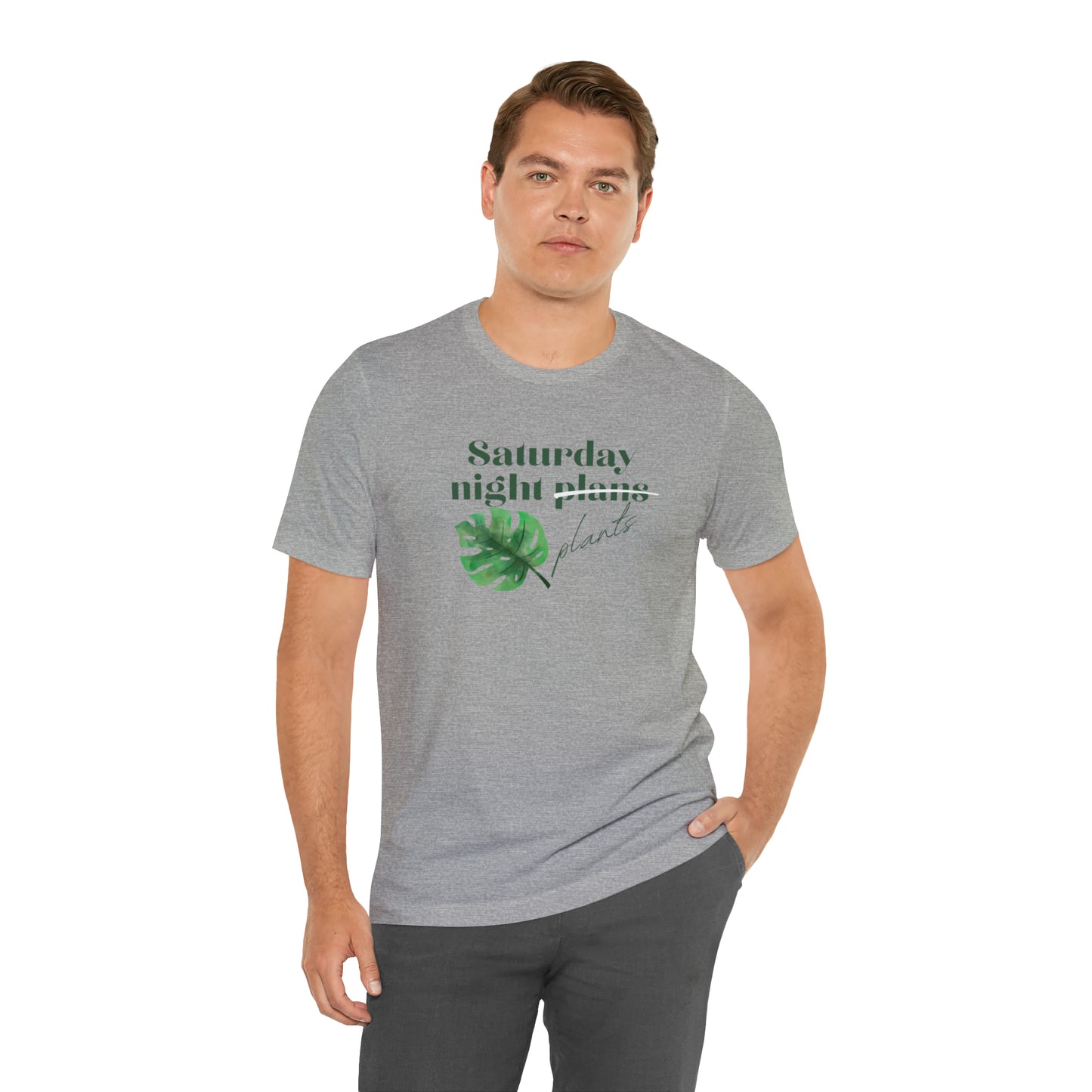Saturday Night Plants Unisex Jersey Short Sleeve