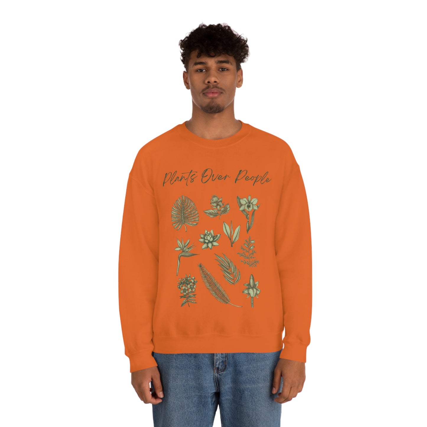 Plants Over People Unisex Crewneck