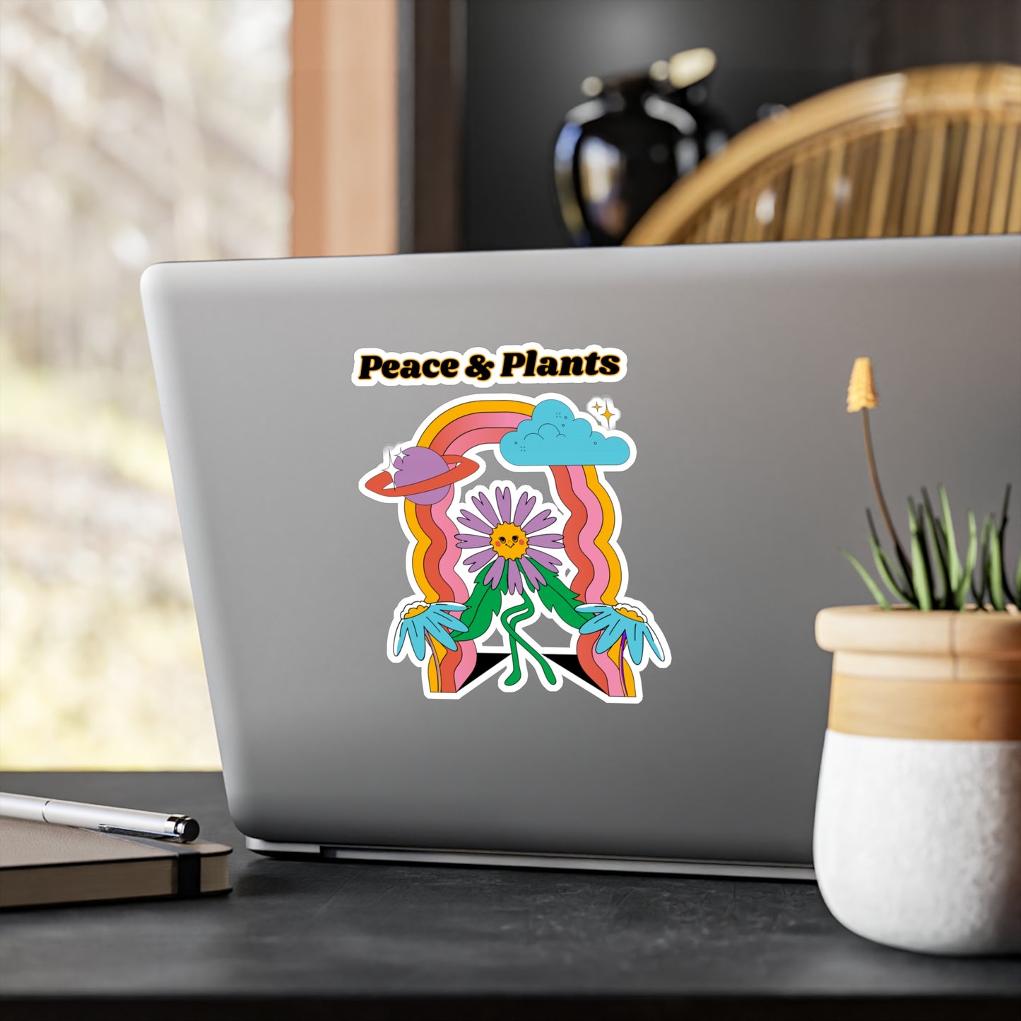 Peace & Plants Vinyl Decals
