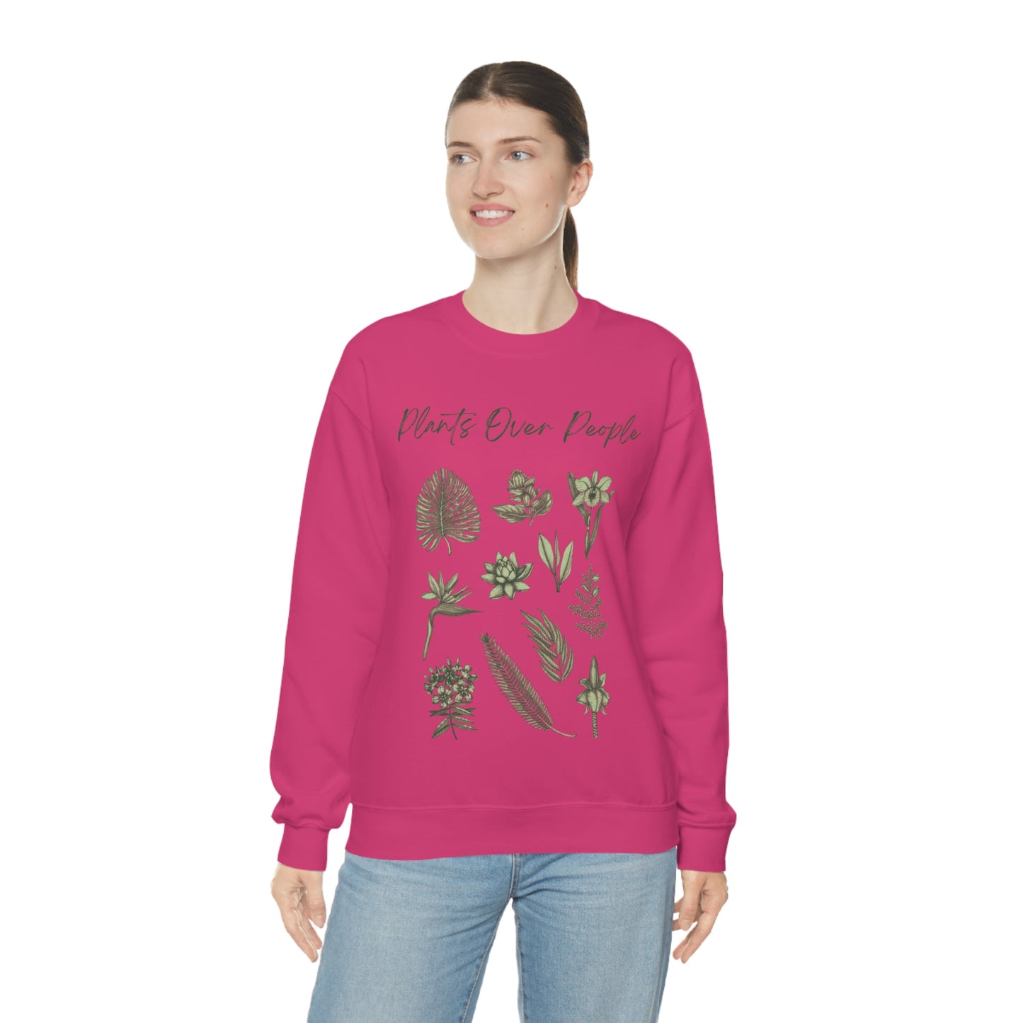 Plants Over People Unisex Crewneck
