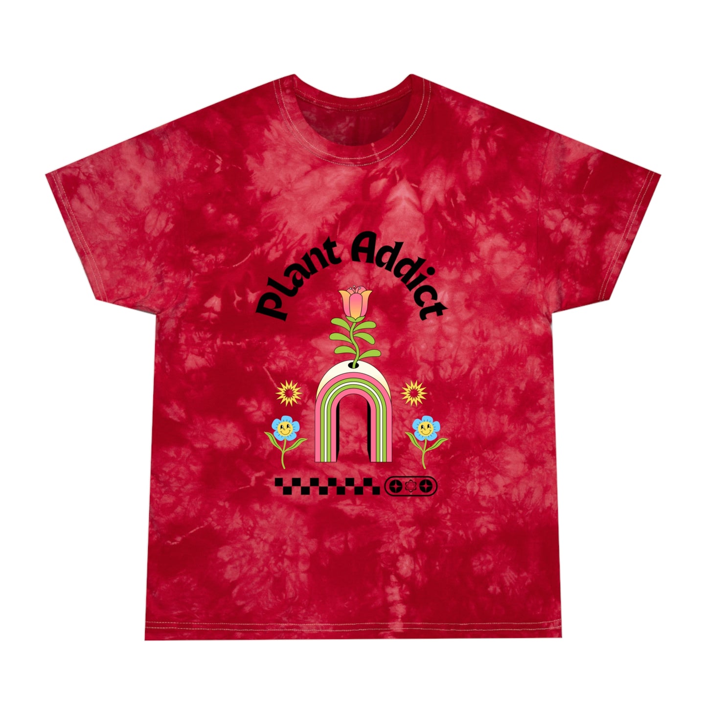 Plant Addict Tie-Dye Tee, Crystal
