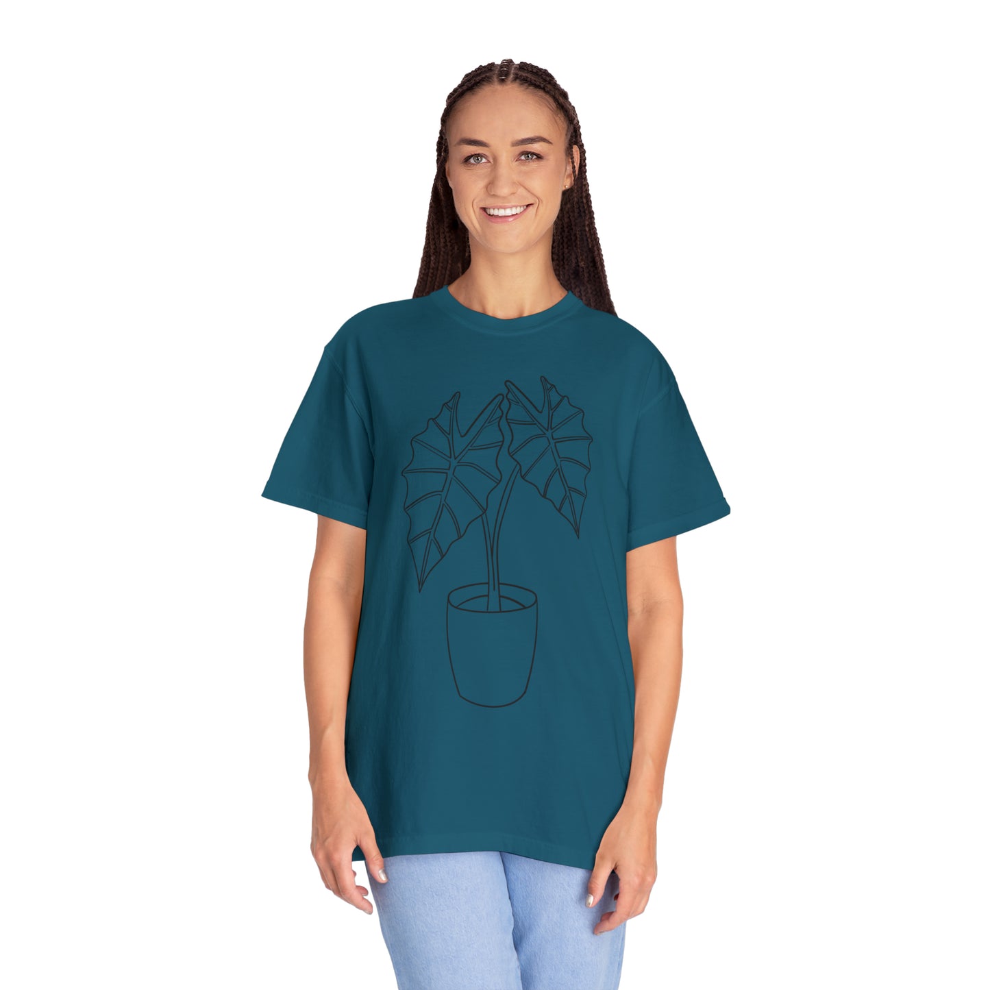 Alocasia Unisex Garment-Dyed T-shirt
